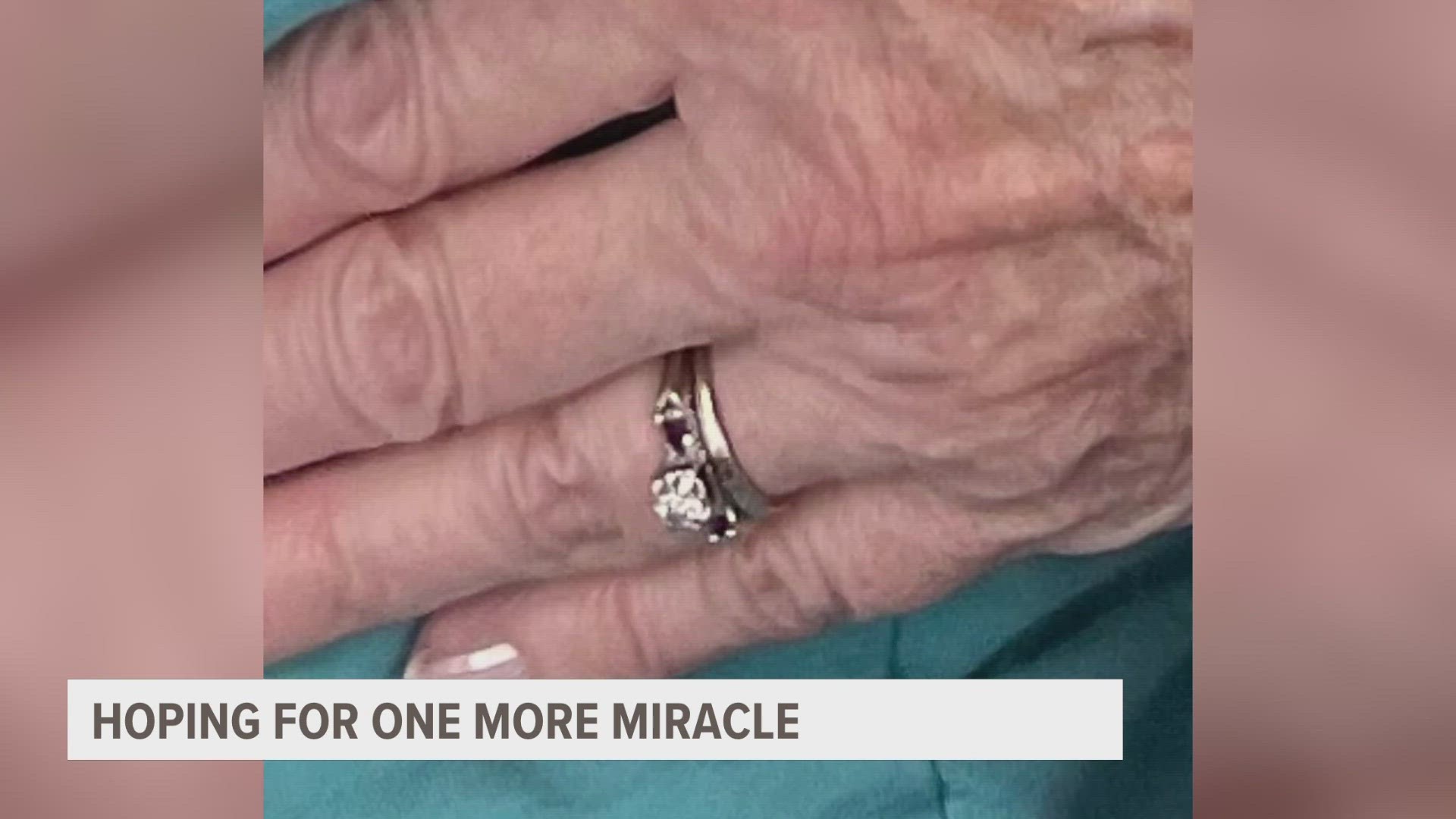 Woman who mordaciously survived car crash is now searching for two lost rings.
