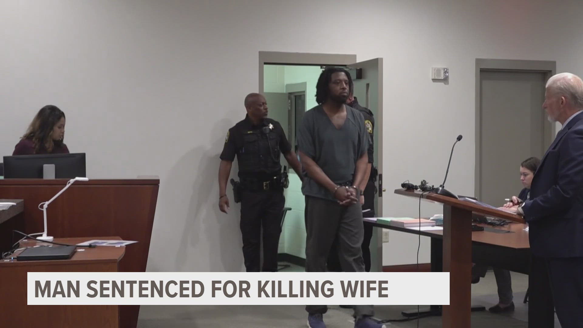 Marcus Lofton was sentenced for killing his wife, 38-year-old Alicia Danielle Lofton. 