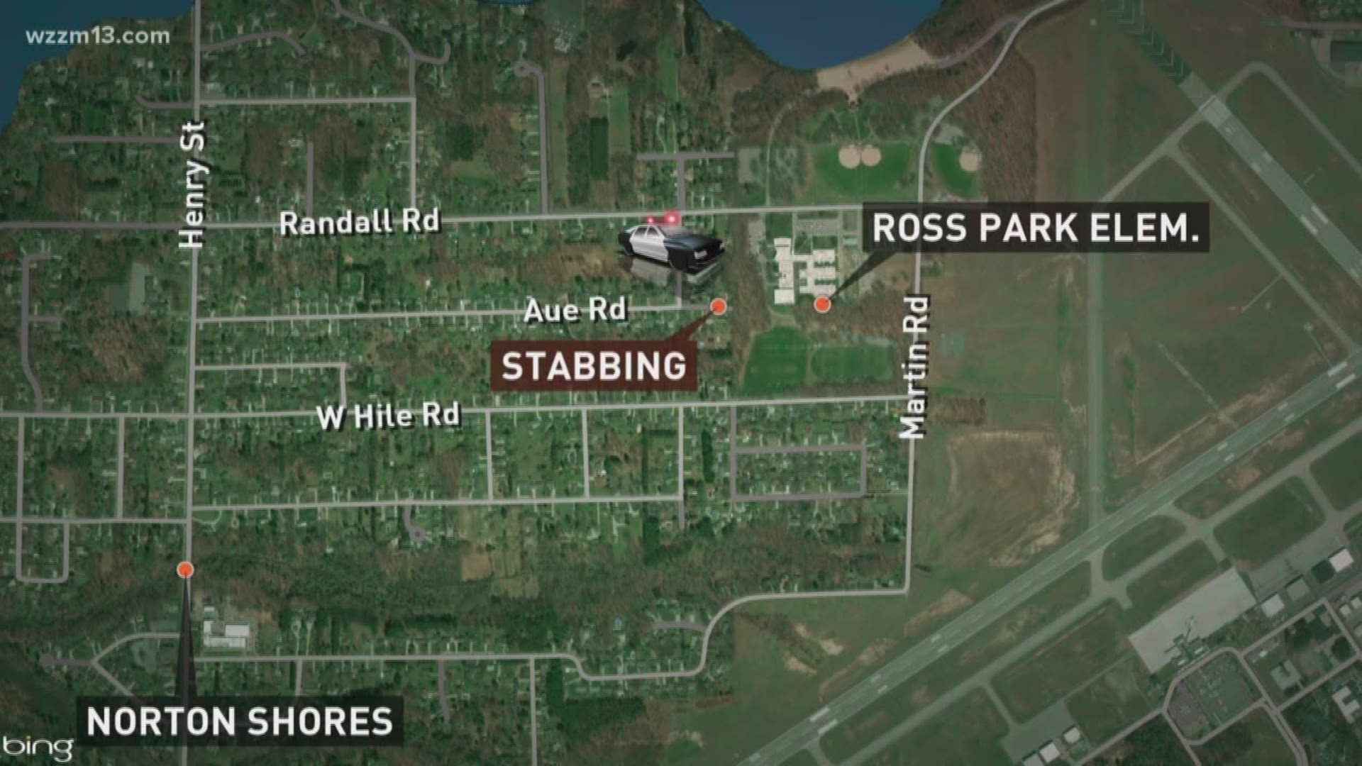 Police investigating stabbing in Norton Shores, area on lockdown