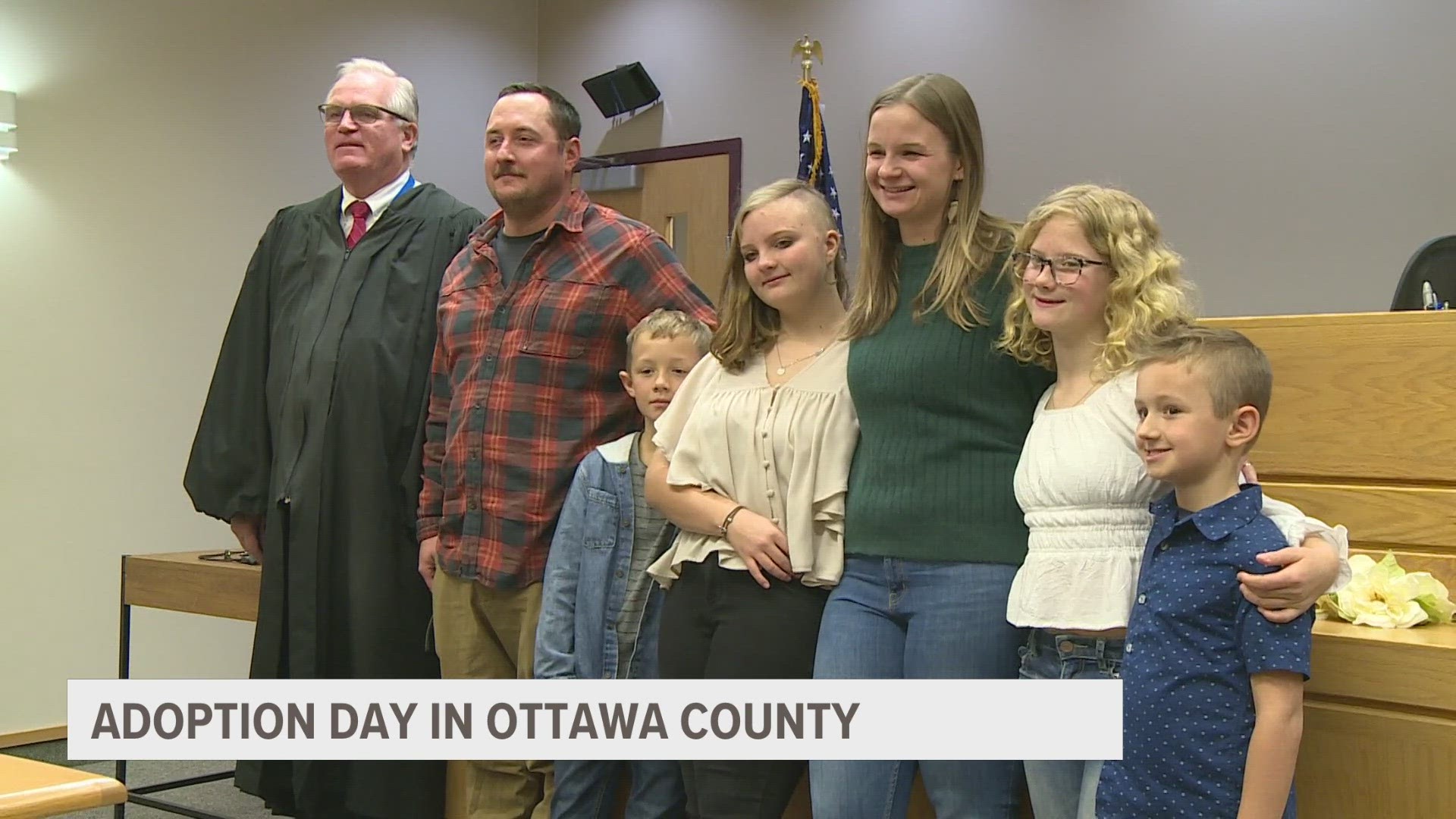 Ottawa County held their adoption day event Tuesday.