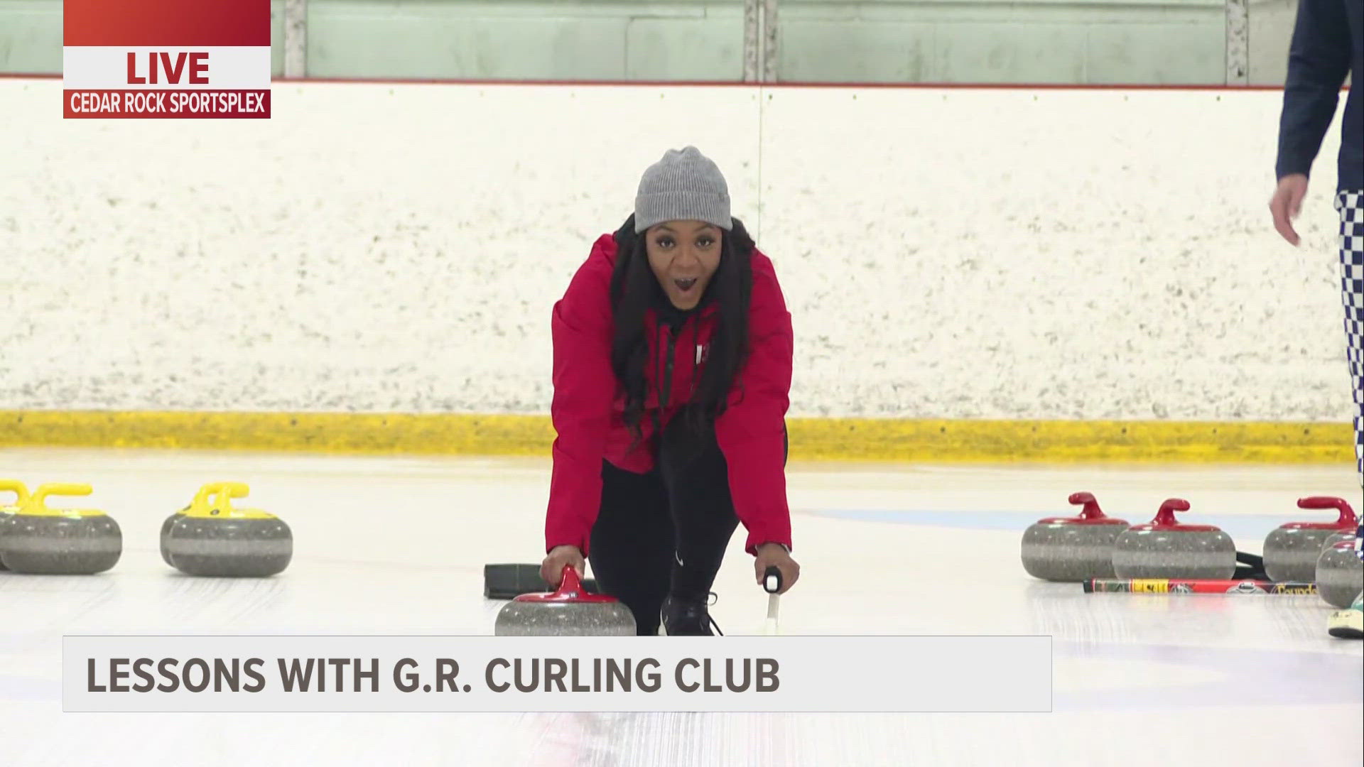 To highlight the Grand Rapids Curling Club, 13 ON YOUR SIDE's Daija Barrett tried her hand at it.