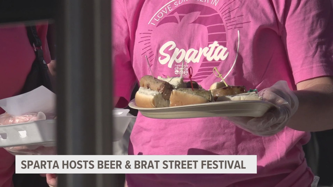 Beer and Brat Street Festival kicks off in Sparta