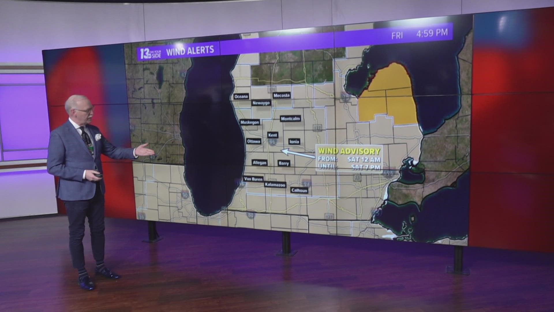 The next weather-maker will impact West Michigan this evening through Saturday in a wide variety of headlines.