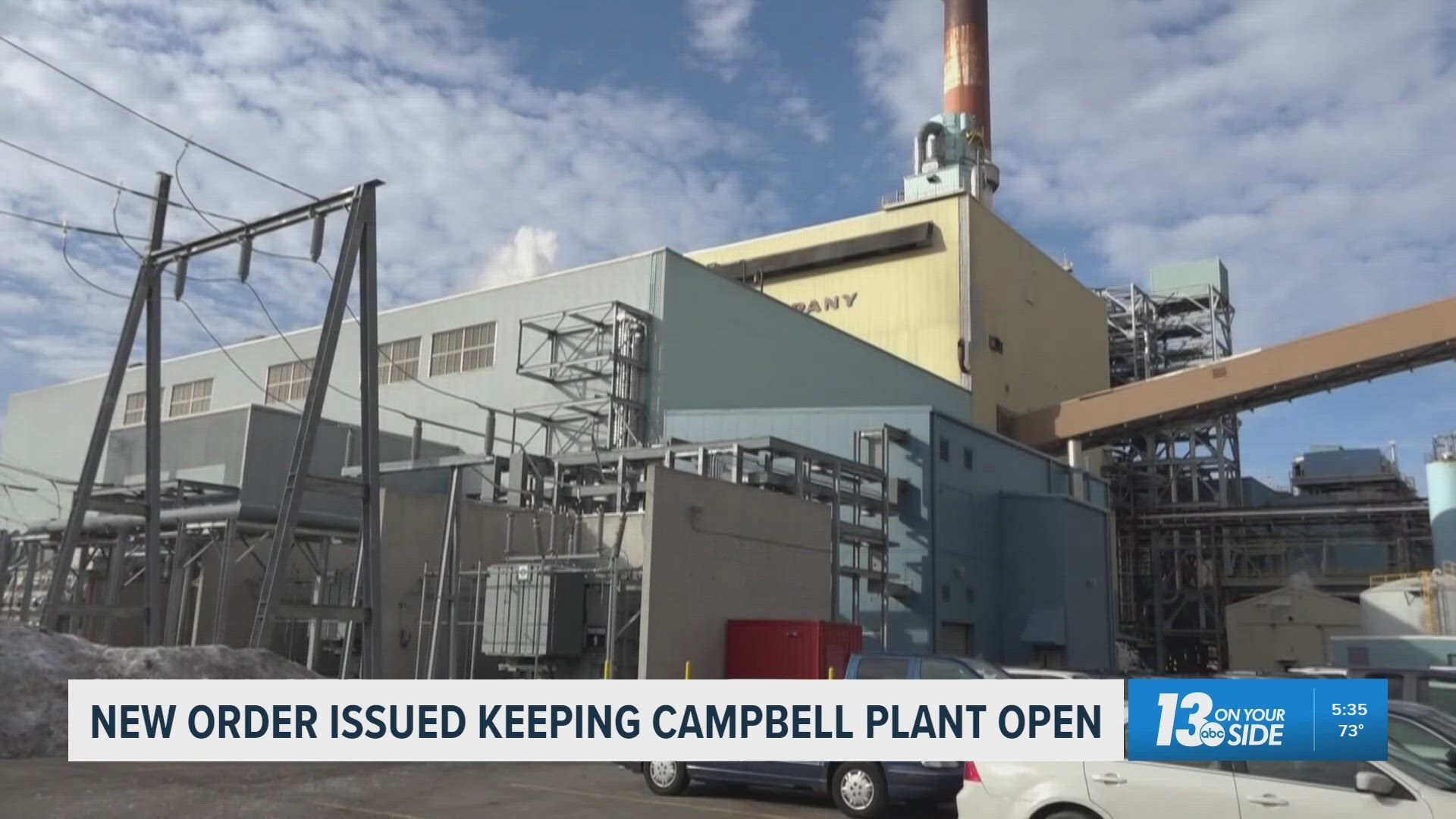 wzzm13.com - Steven Bohner - Trump Administration extends order to keep J.H. Campbell coal-fired power plant open another 90 days