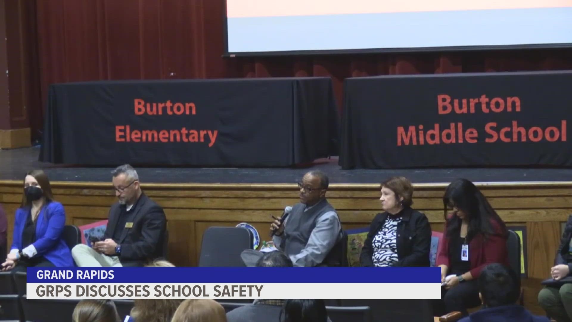 Two incidents involving guns at Burton Middle School in Grand Rapids are prompting discussions between the district, parents and staff on how to keep guns out.