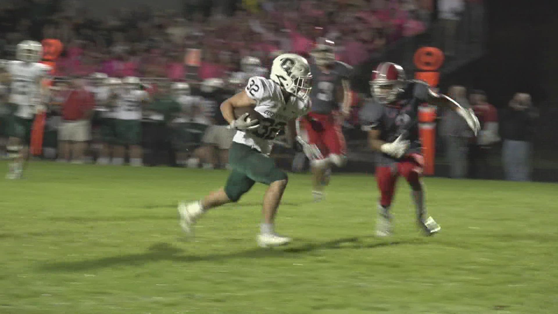 Spring Lake wins 27-20 and they're 6-and-1 heading into next week's trip to West Catholic.