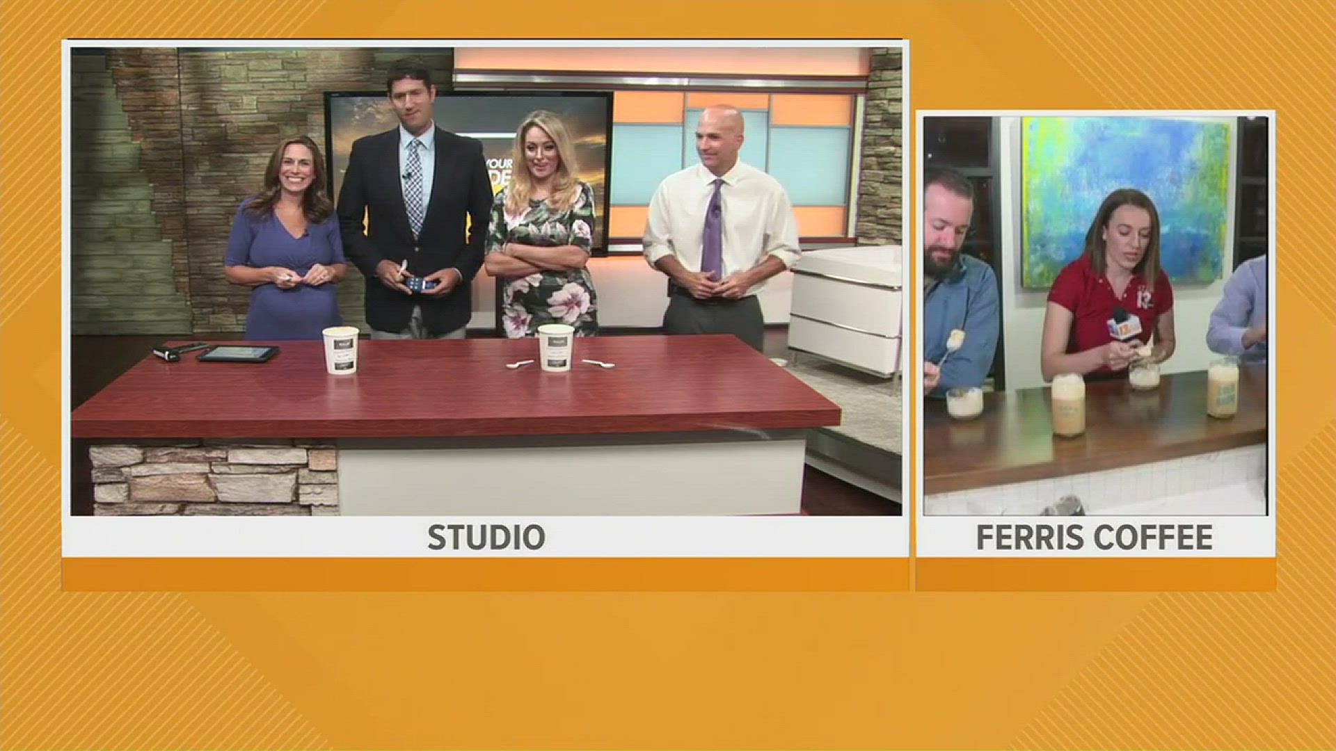 Hudsonville Ice Cream's new flavor gets tested by the morning crew