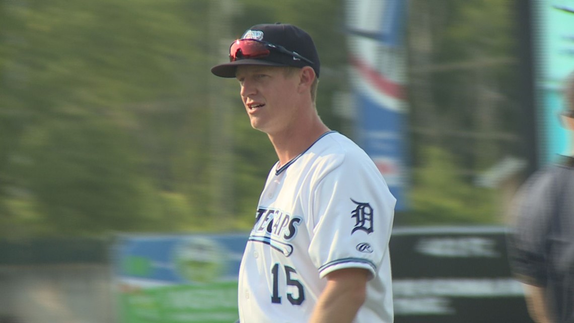 New Whitecaps first baseman Jimmy Kerr happy to be back in Michigan