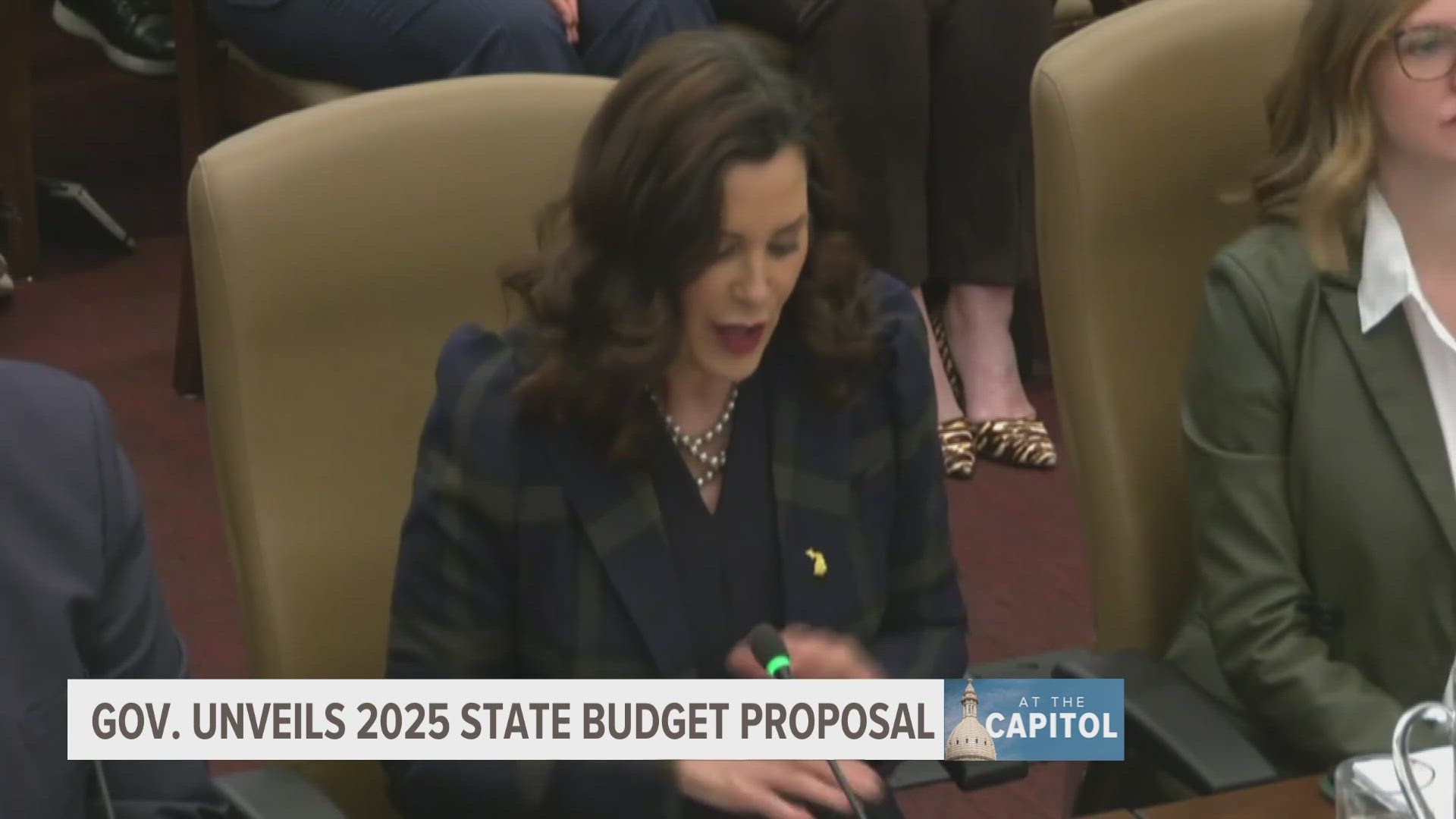 Wednesday the Michigan government met and unveiled the 2025 state budget proposal.