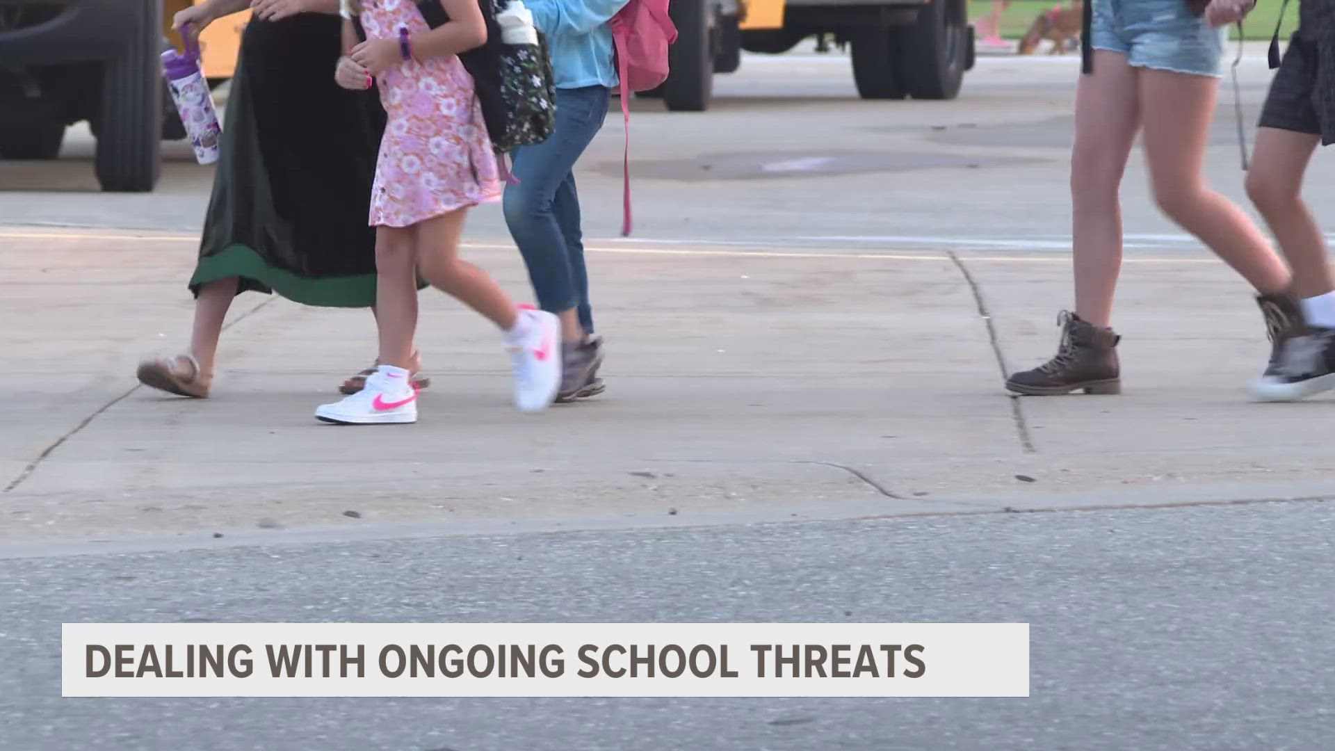 About a dozen schools in West Michigan have seen threats in recent weeks.