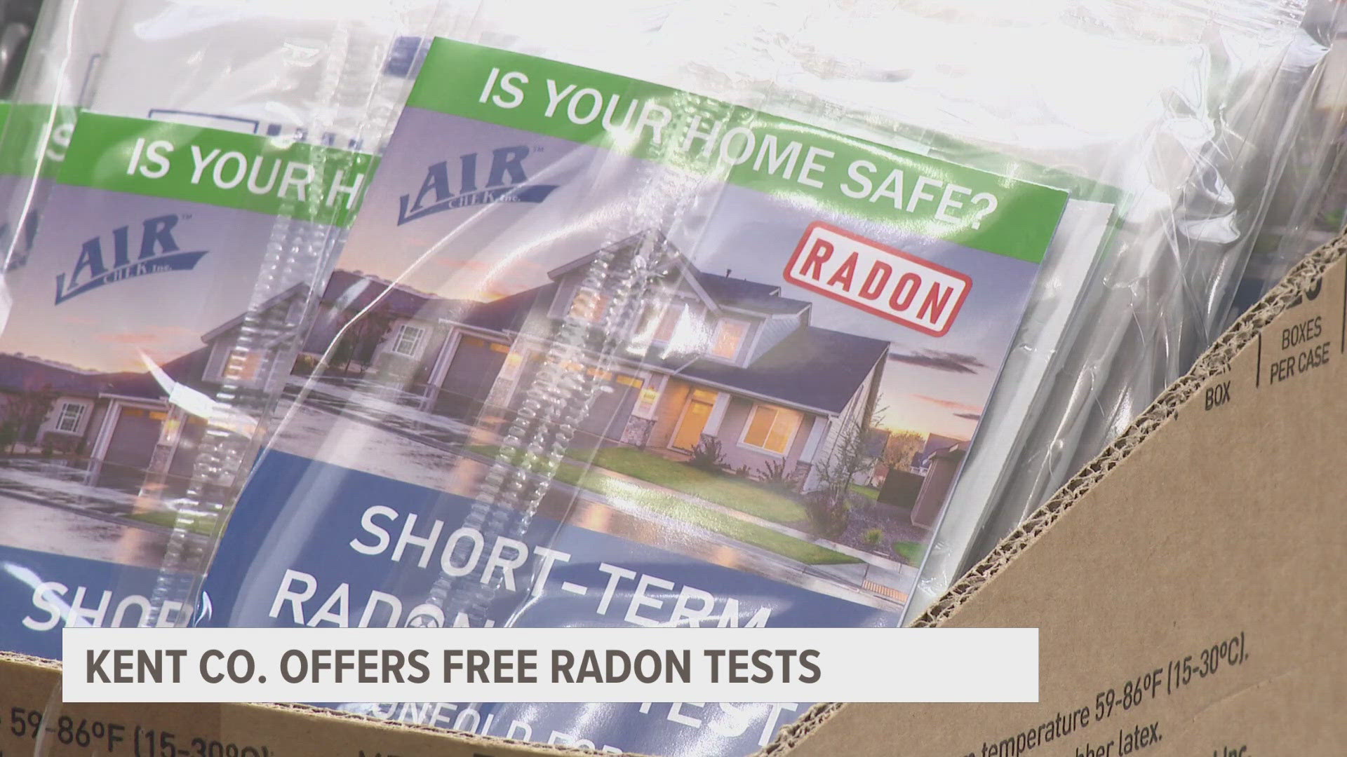 It comes as officials are stressing the importance of testing one's home for the tasteless, odorless and invisible gas - especially during the winter months.