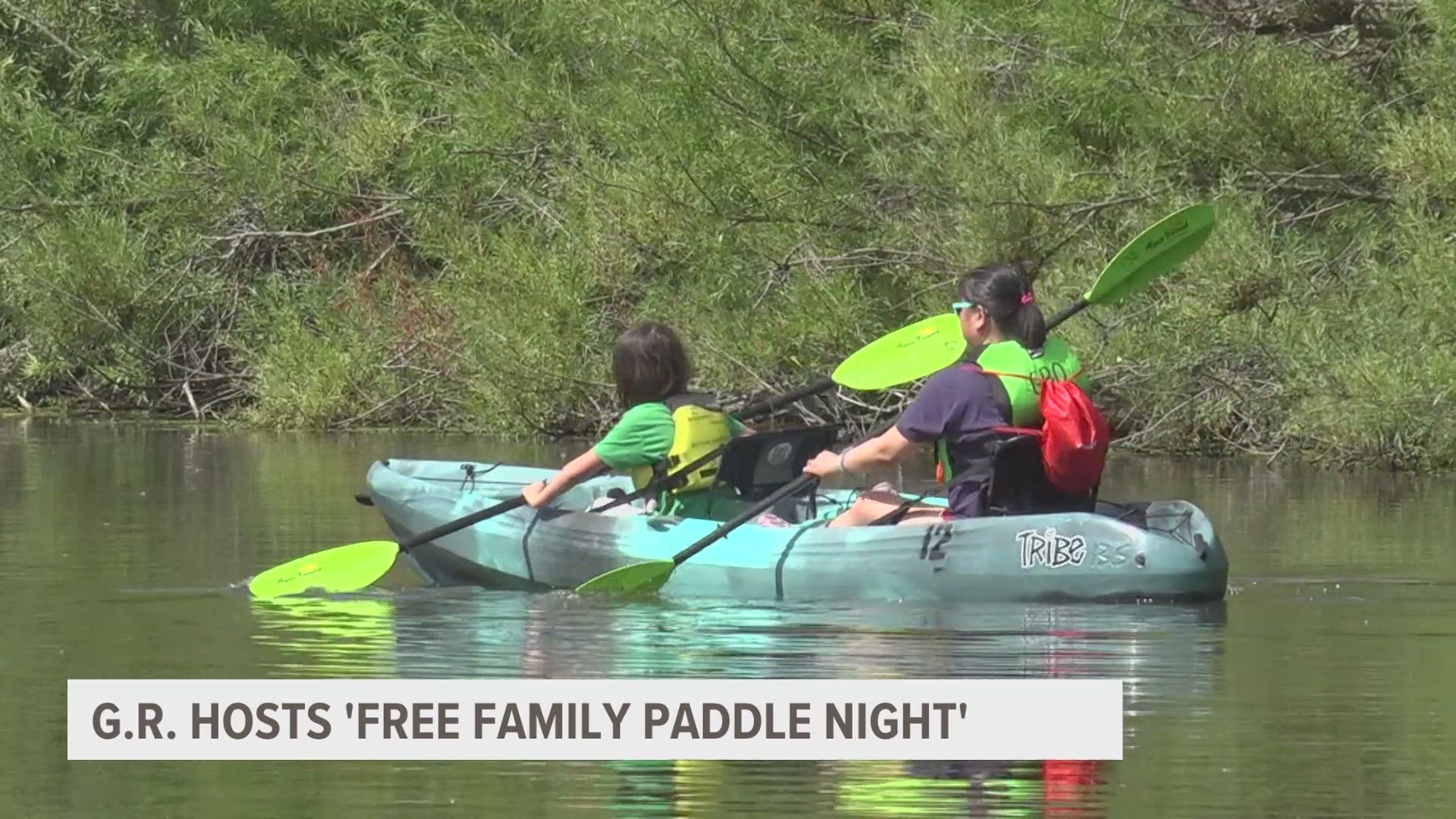 The city's parks and recreation department puts on the event once per month during the summer.