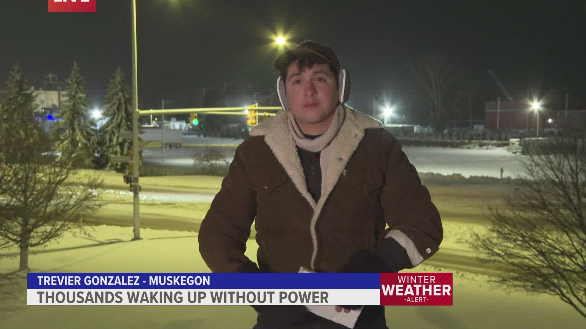 Thousands of people are waking up Saturday morning without power after a major winter storm hit West Michigan.