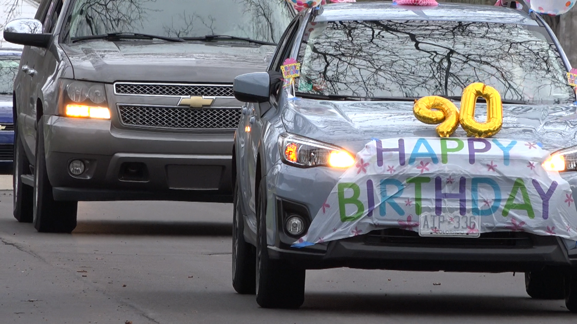 Family celebrates Grand Rapids woman&rsquo;s 90th birthday with parade