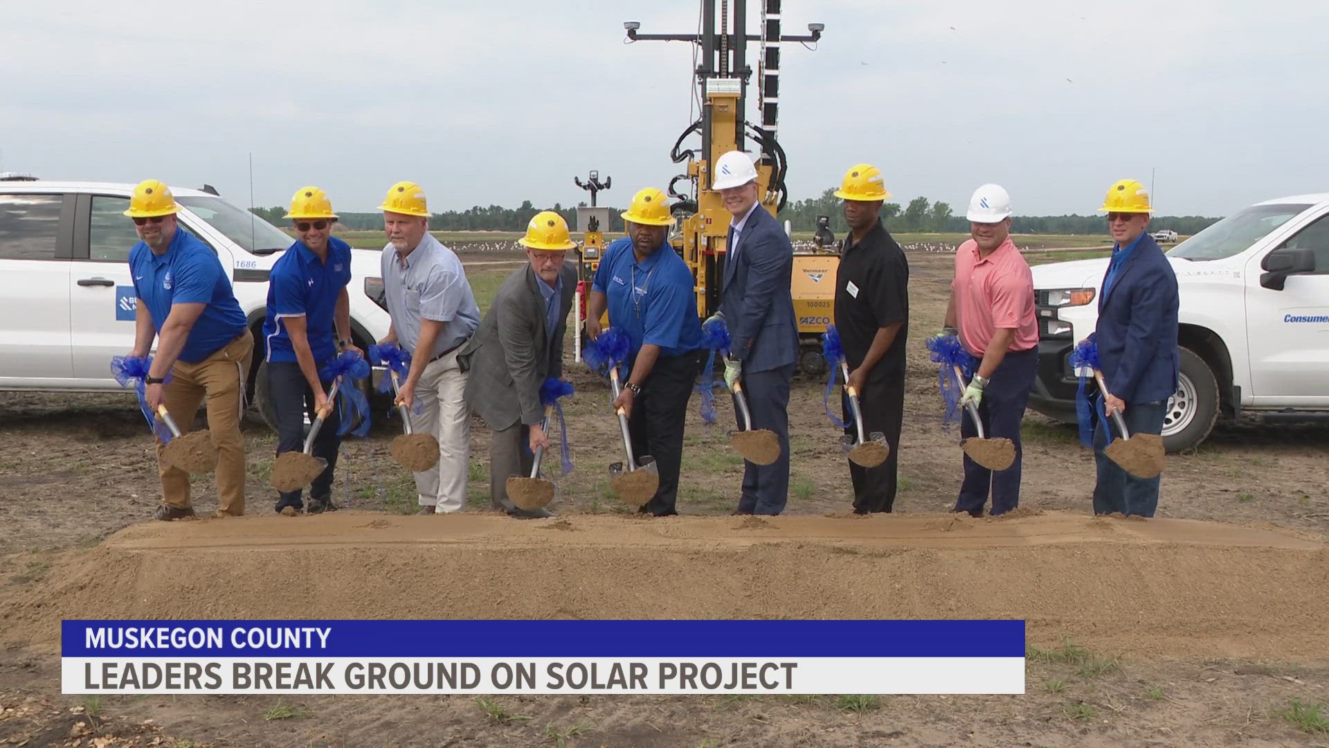 Officials said the new project could power 40,000 homes with solar energy.