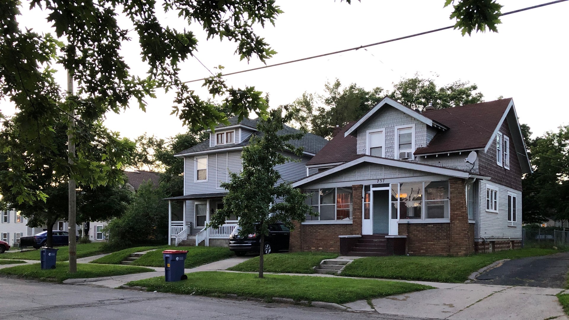 Since Saturday, there have been a total of nine separate shooting incidents in Grand Rapids -- four of them happening all in the same day. The latest occurred on the southwest side around 8 p.m. Two houses were hit by gunfire.