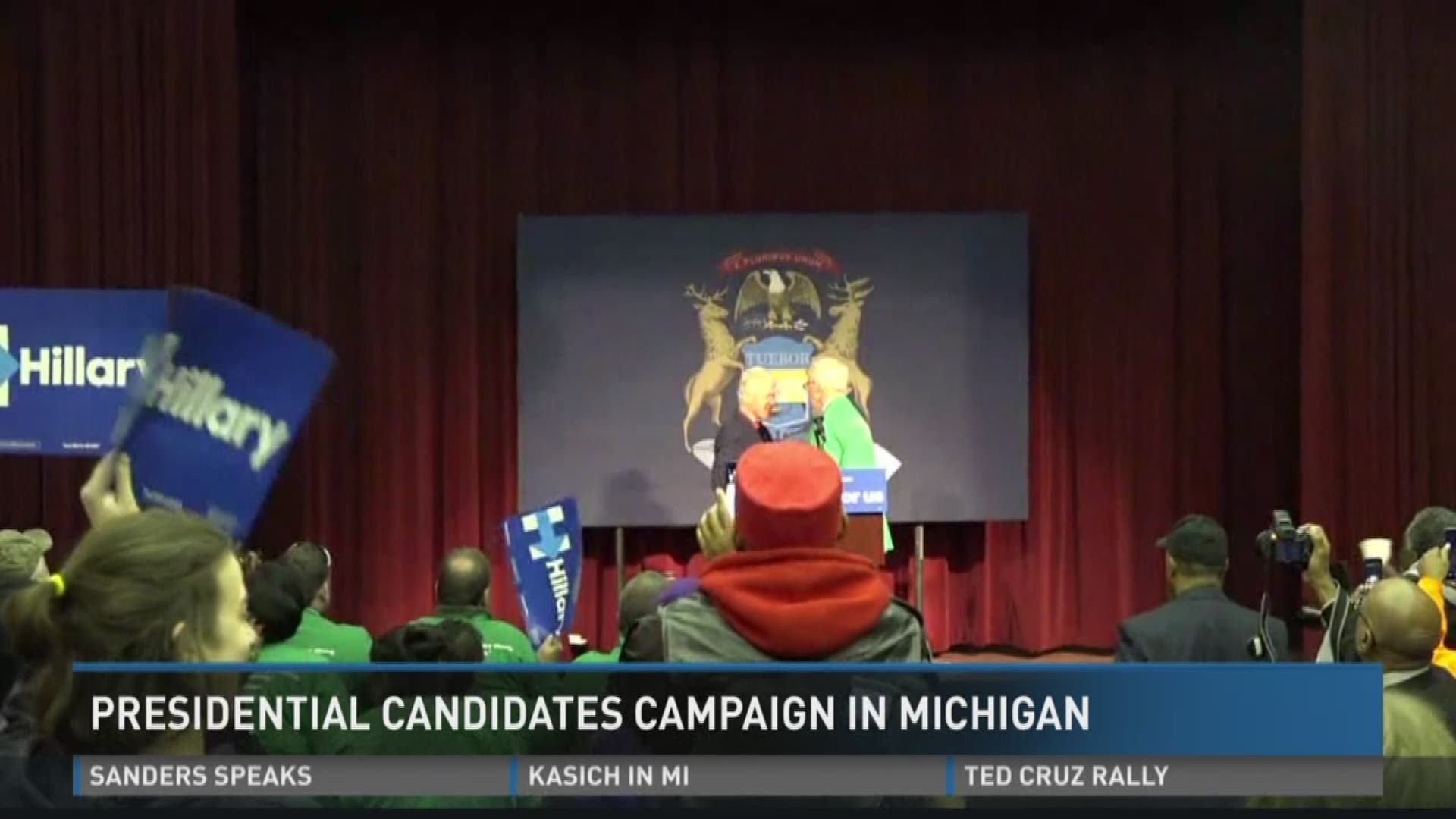 This weekend, Michigan seems to be at the center of the political world.