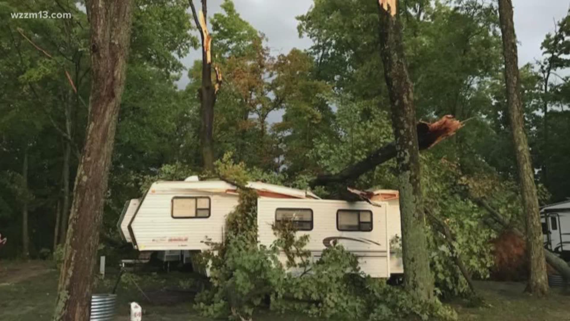 More damage around West Michigan