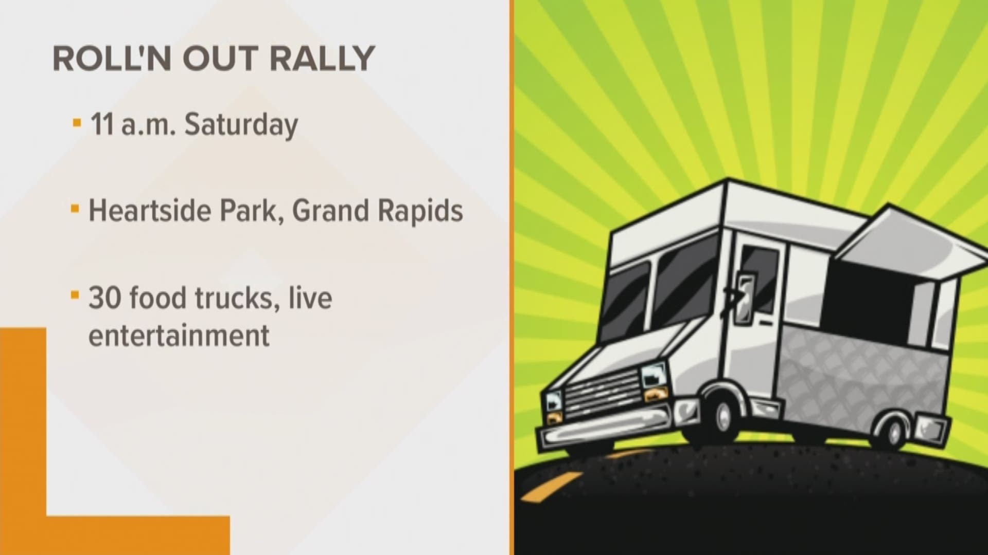 30 food trucks will participate in Roll'N Out Food Truck Fest this year