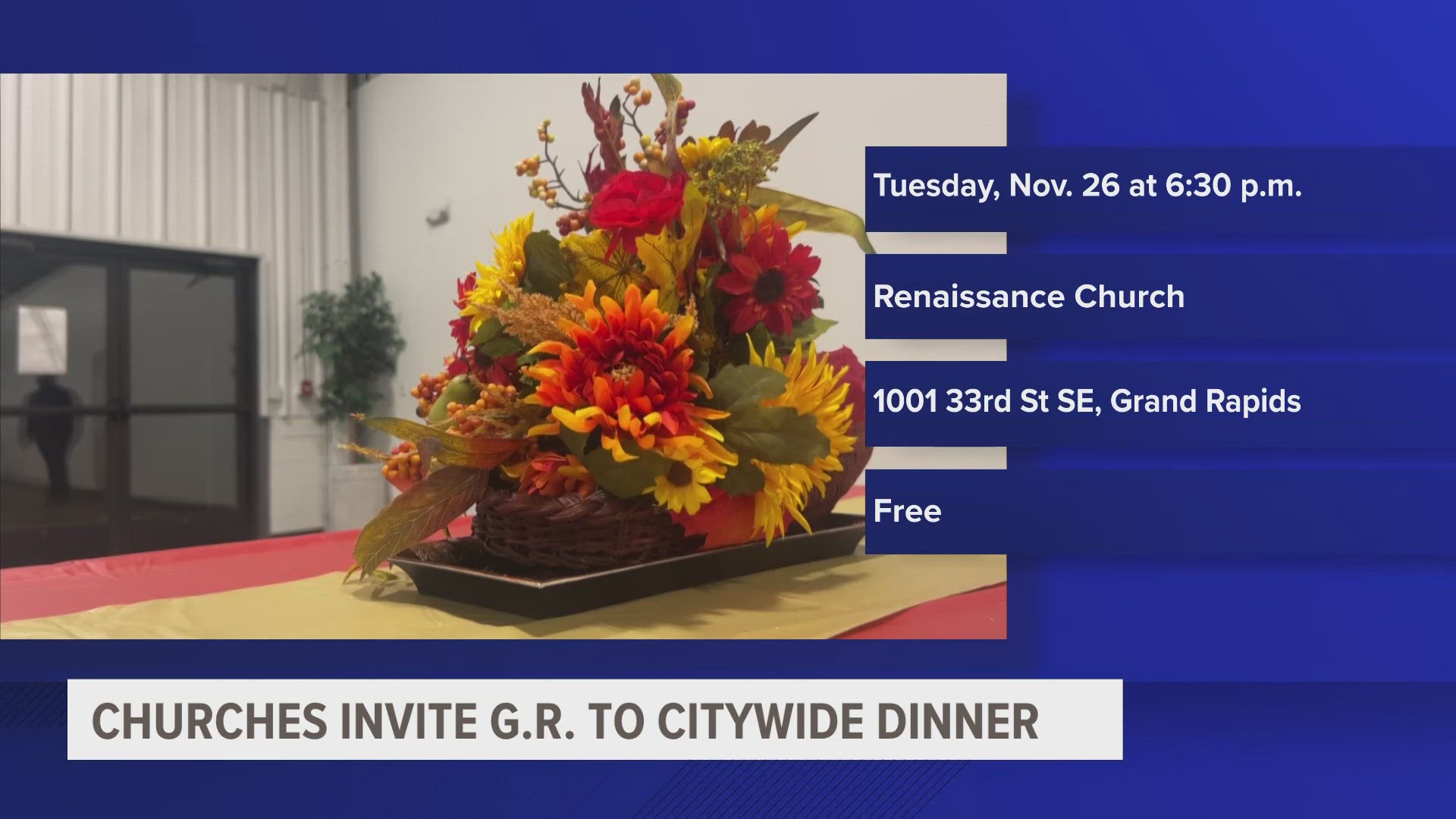 In a time when there is so much division in our country and the world, three pastors say now is the time to come together as one community and eat together.