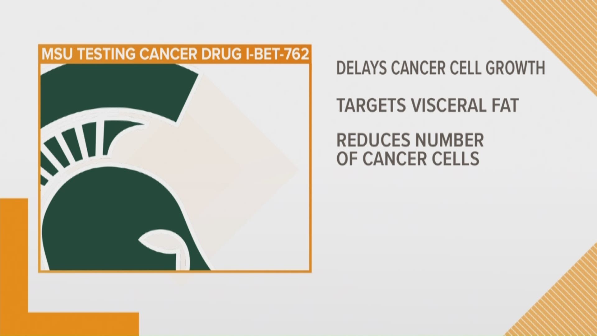 Michigan State University researchers have a promising cancer breakthrough that may be able to stop cancer in it's tracks.