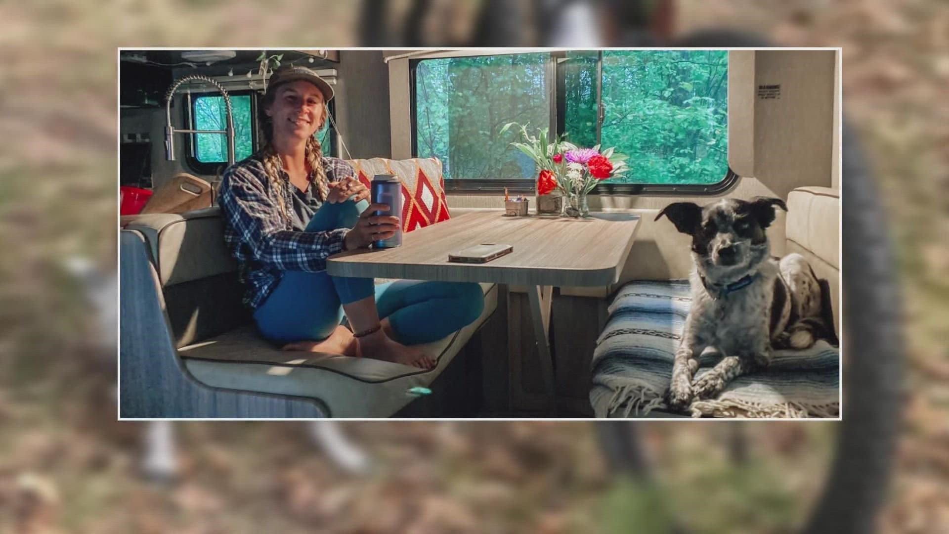 Paige Lackey, along with her dog, Willow, recently wrapped up a 5-month excursion throughout Michigan gathering information about rustic campgrounds.