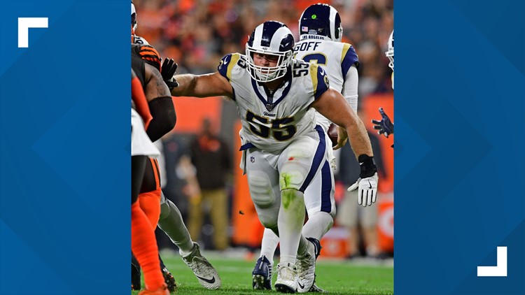 Los Angeles Rams' Brian Allen Tests Positive for Coronavirus