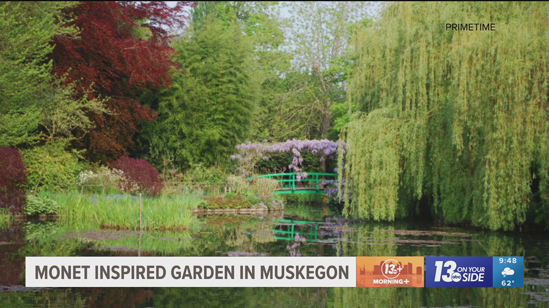 The garden, inspired by Monet paintings, had previously been neglected. Then the Lakeshore Garden Masters stepped in.
