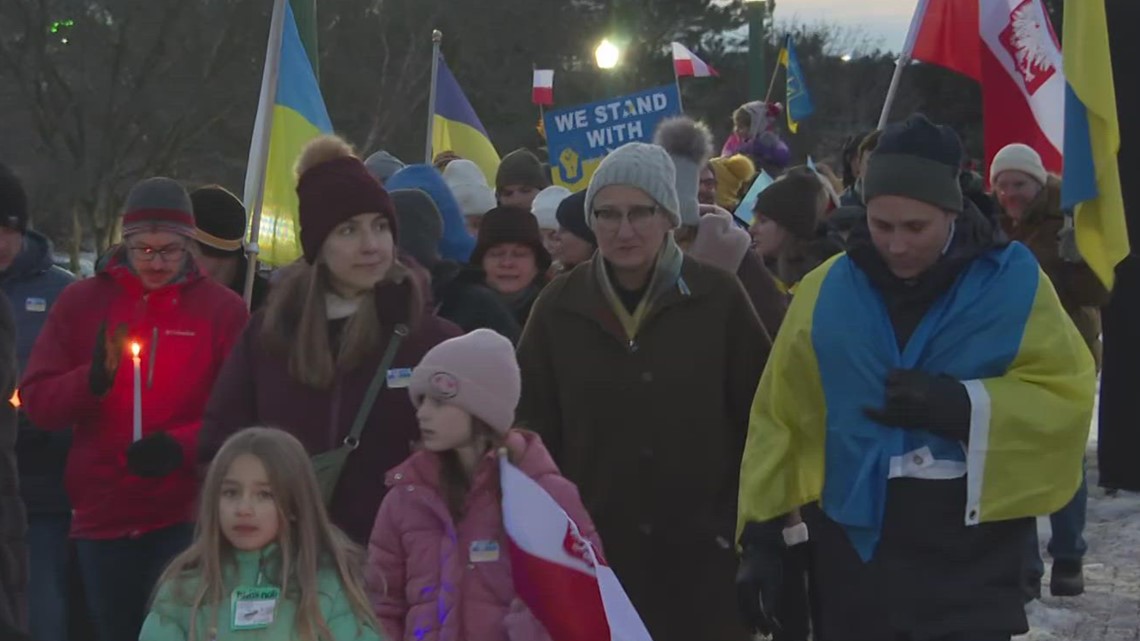 Candlelight vigil for Ukraine held in Grand Rapids - Vimarsana News