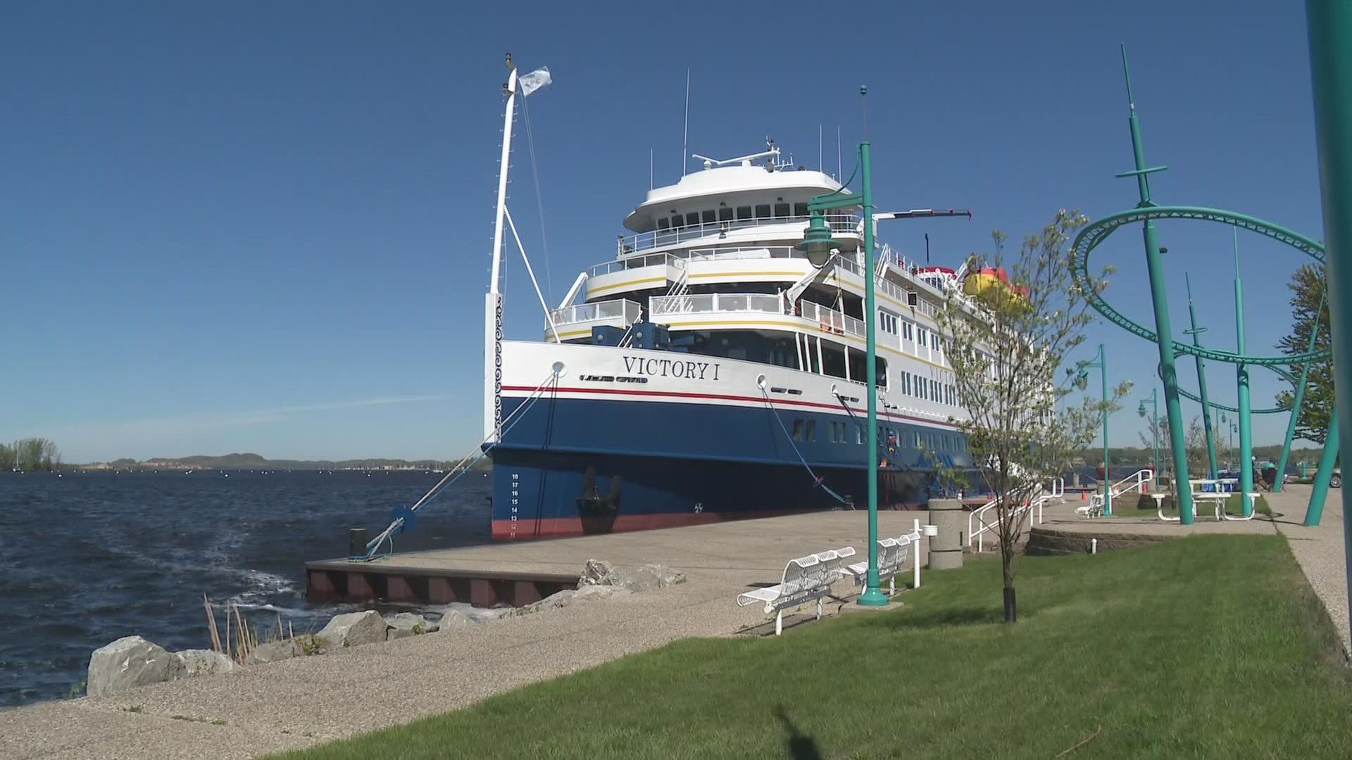 The Pearl Mist and Victory cruise lines are planning Muskegon stops in the summer of 2022. Other cruise lines are also considering stops.