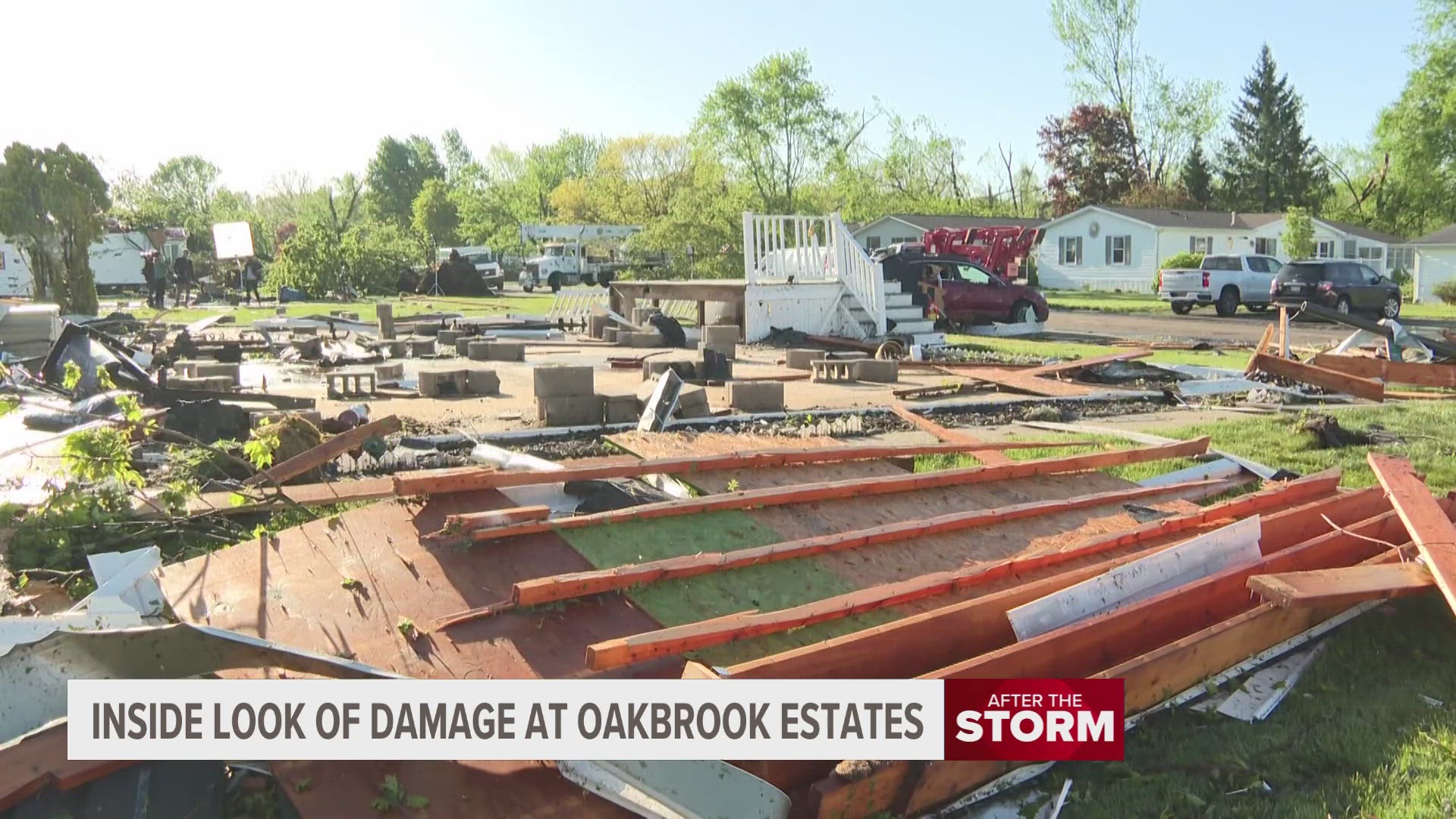 Southwest Michigan is waking up to destroyed homes, trees torn up from their roots and power outages after severe weather spun up multiple tornadoes.