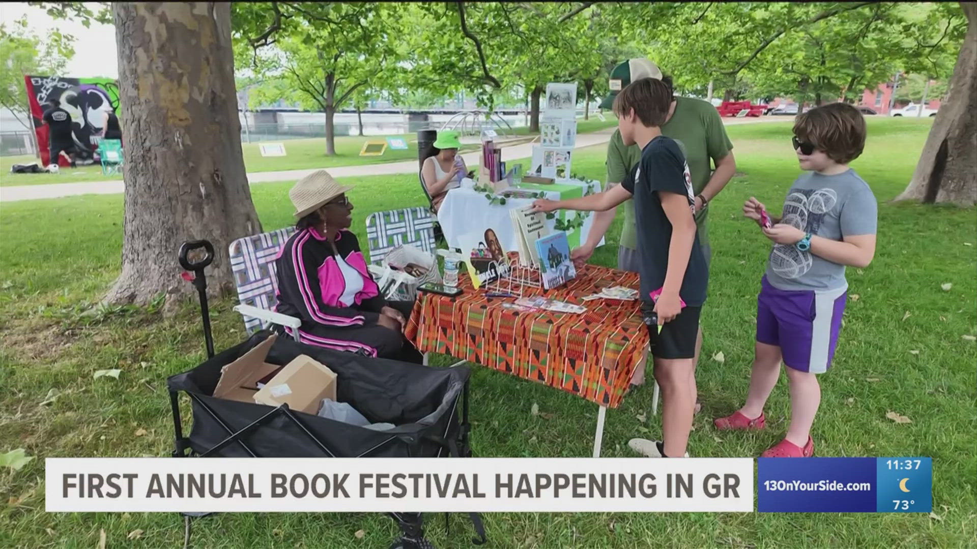 The community event kicked off on Monday. Organizers are hoping to make it an annual thing.