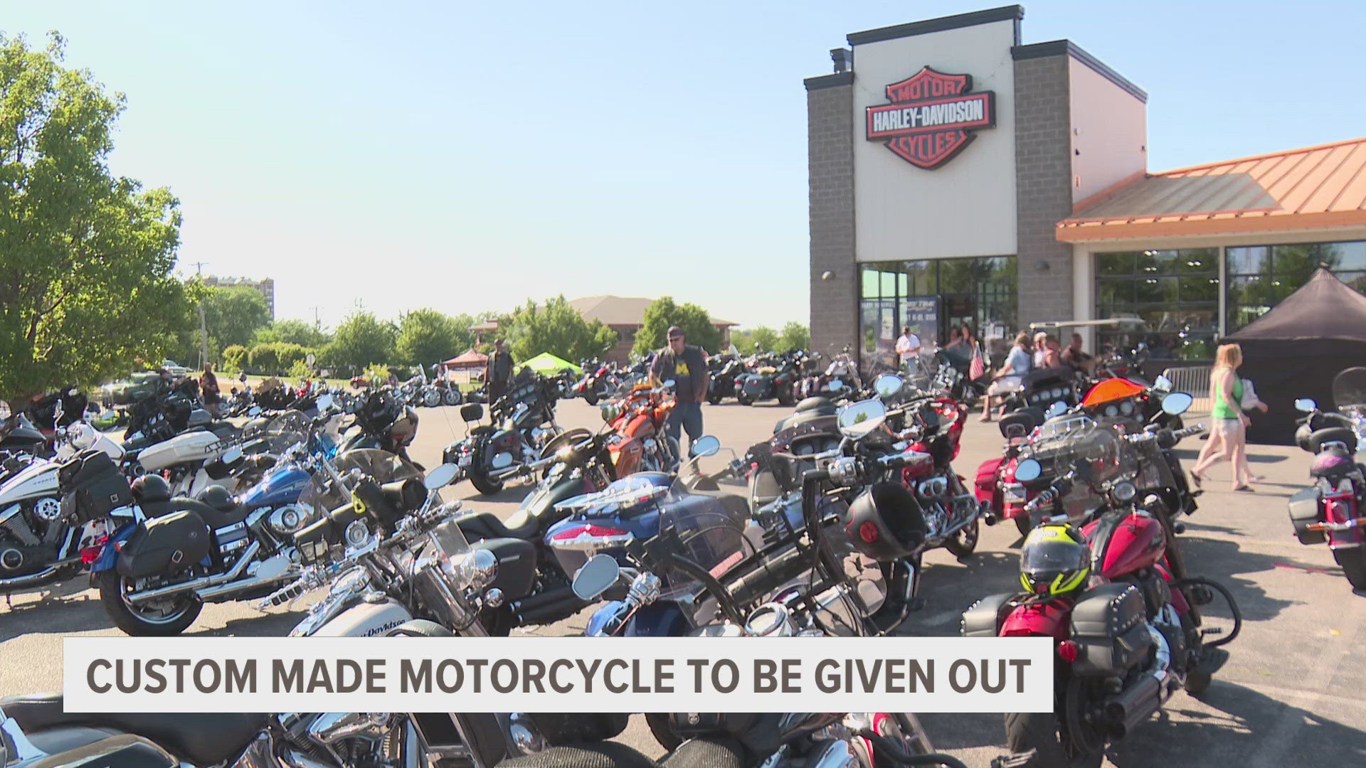 Hot Rod Harley-Davidson will give away a custom-built motorcycle at Muskegon's Bike Time event.