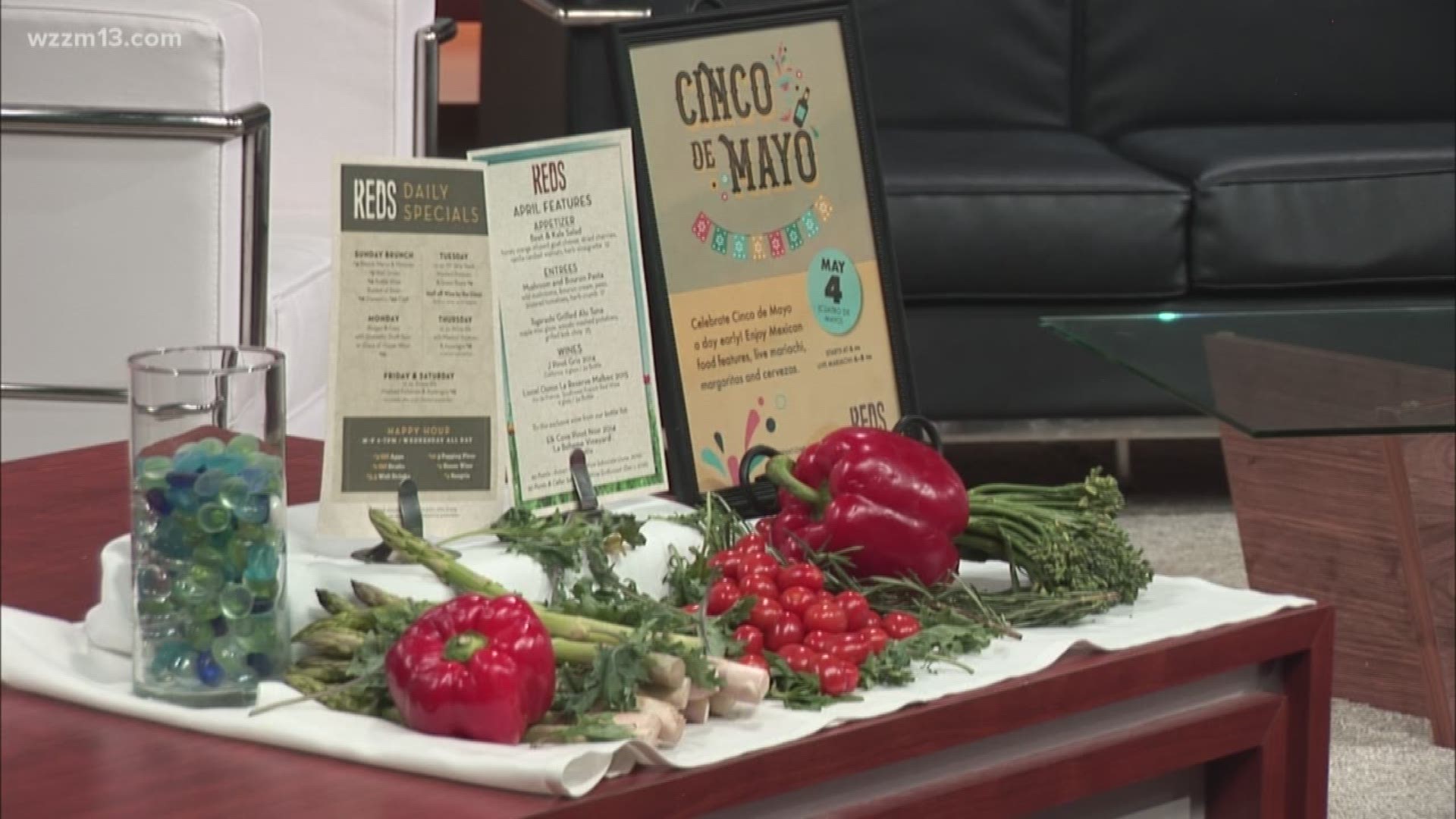 Chef Nick from Reds at Thousand Oaks joins 13 ON YOUR SIDE at Noon to share a delicious kale and beet salad -- maximizing the fresh, spring flavors.