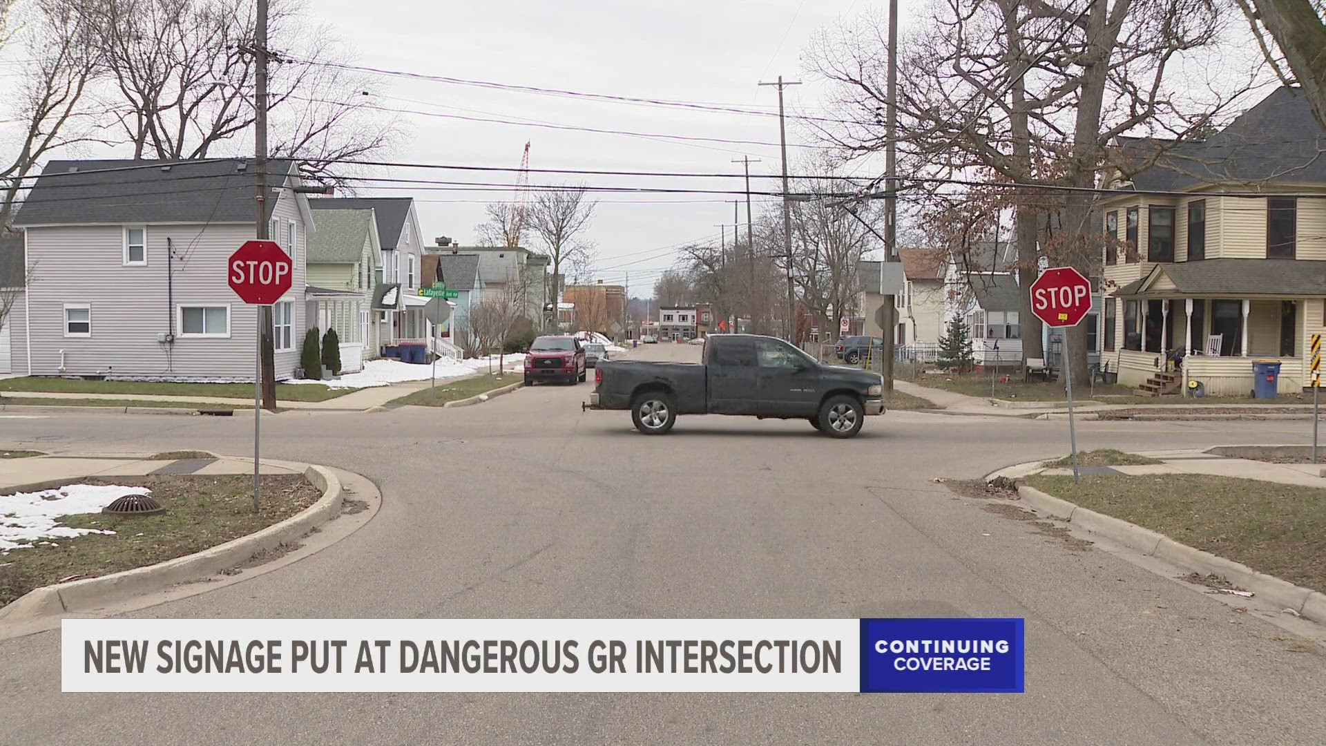 An intersection has gotten a safety upgrade after several accidents were caught on camera, and the community grew increasingly frustrated.
