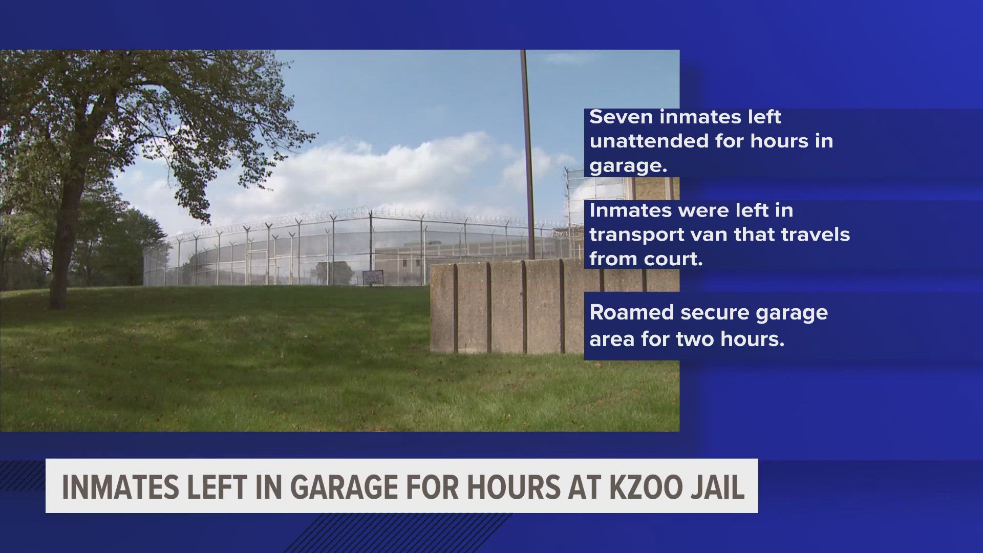 All Kalamazoo County Sheriff's Office staff involved were placed on administrative leave. 