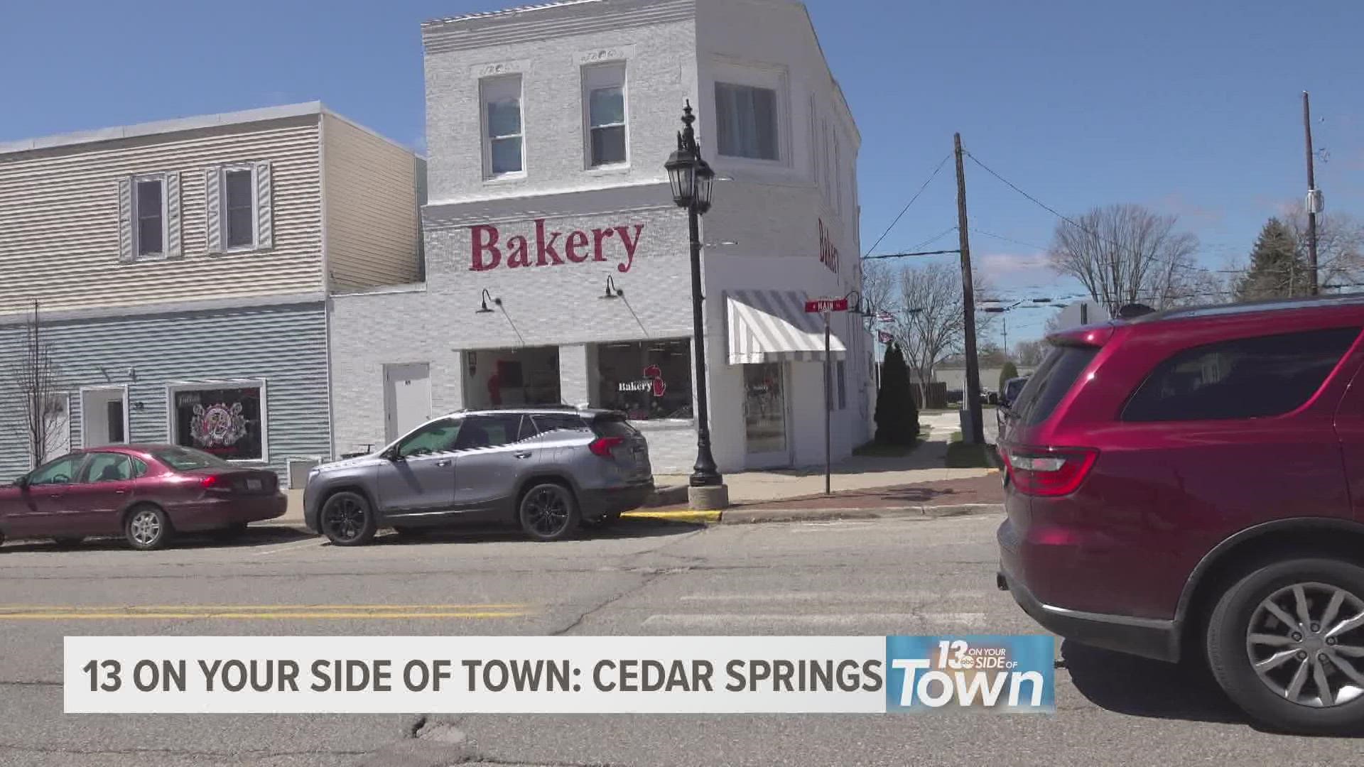 Busy Mom's Bakery was opened just a week before the state was shut down due to the pandemic—but two years later, they're hoping to revitalize Cedar Springs.