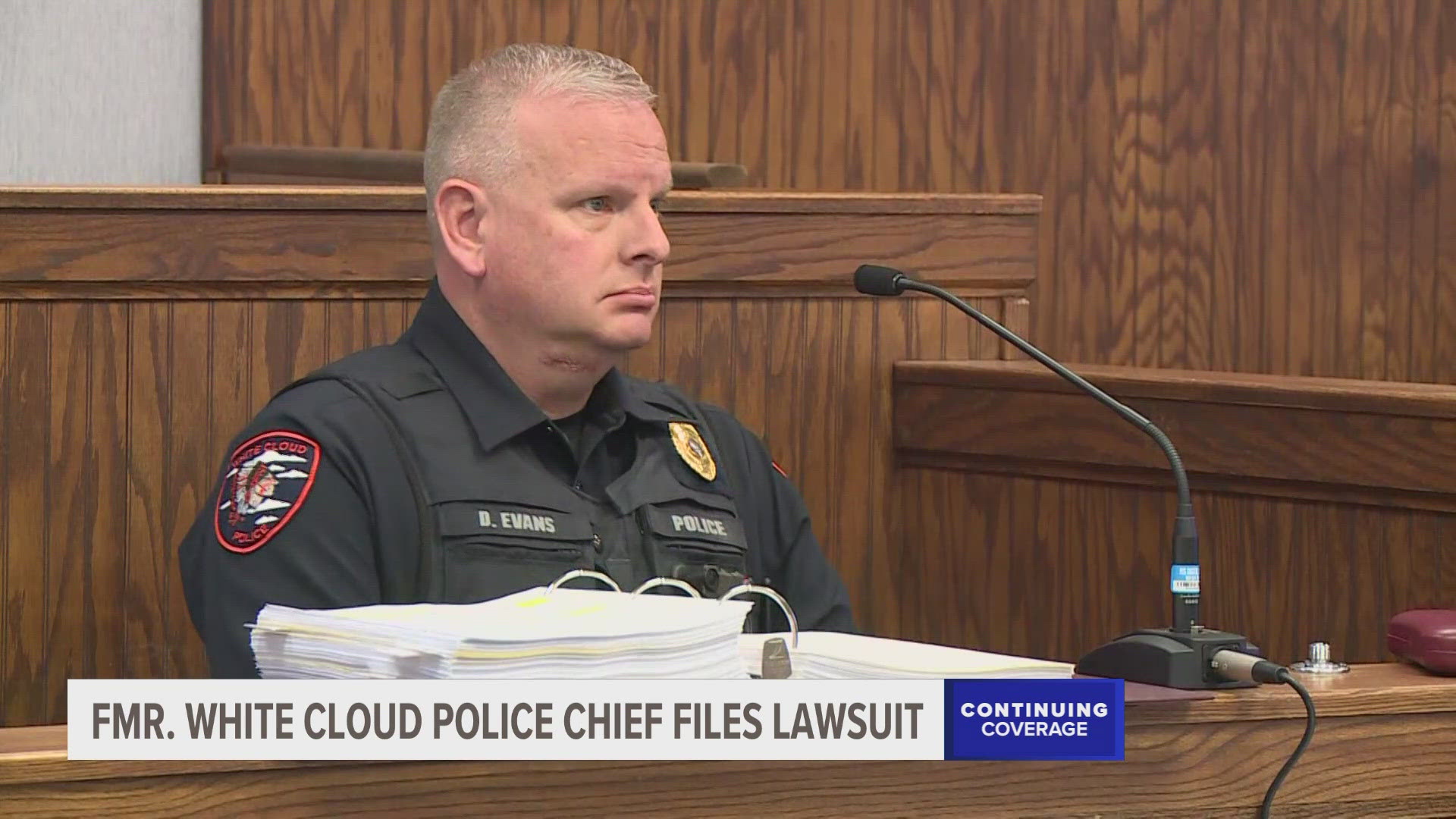 Lawyer of former White Cloud Police Chief speaks out amidst 