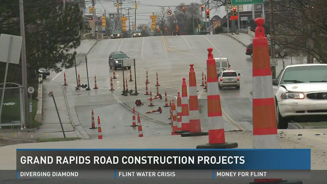 Grand Rapids road construction projects