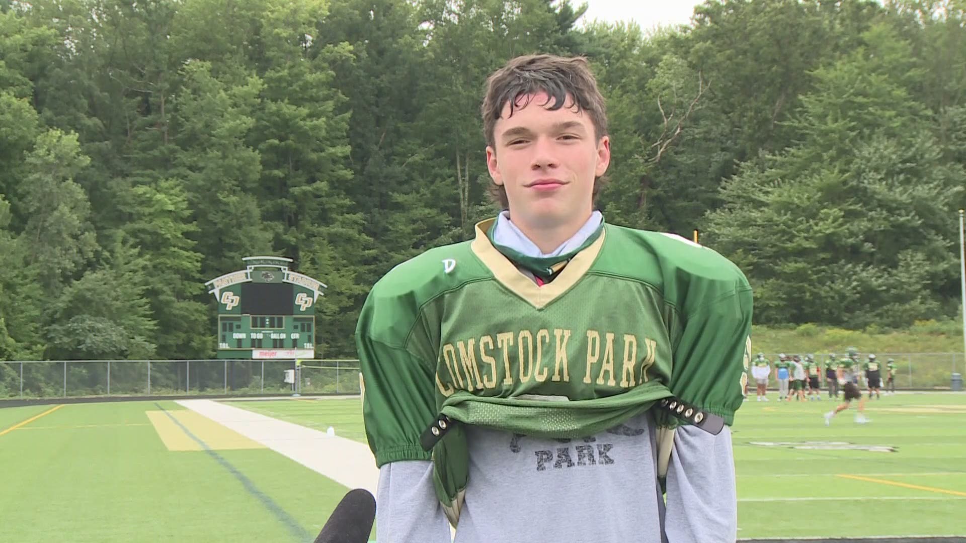 This week's MSA is Comstock Park's starting quarterback.