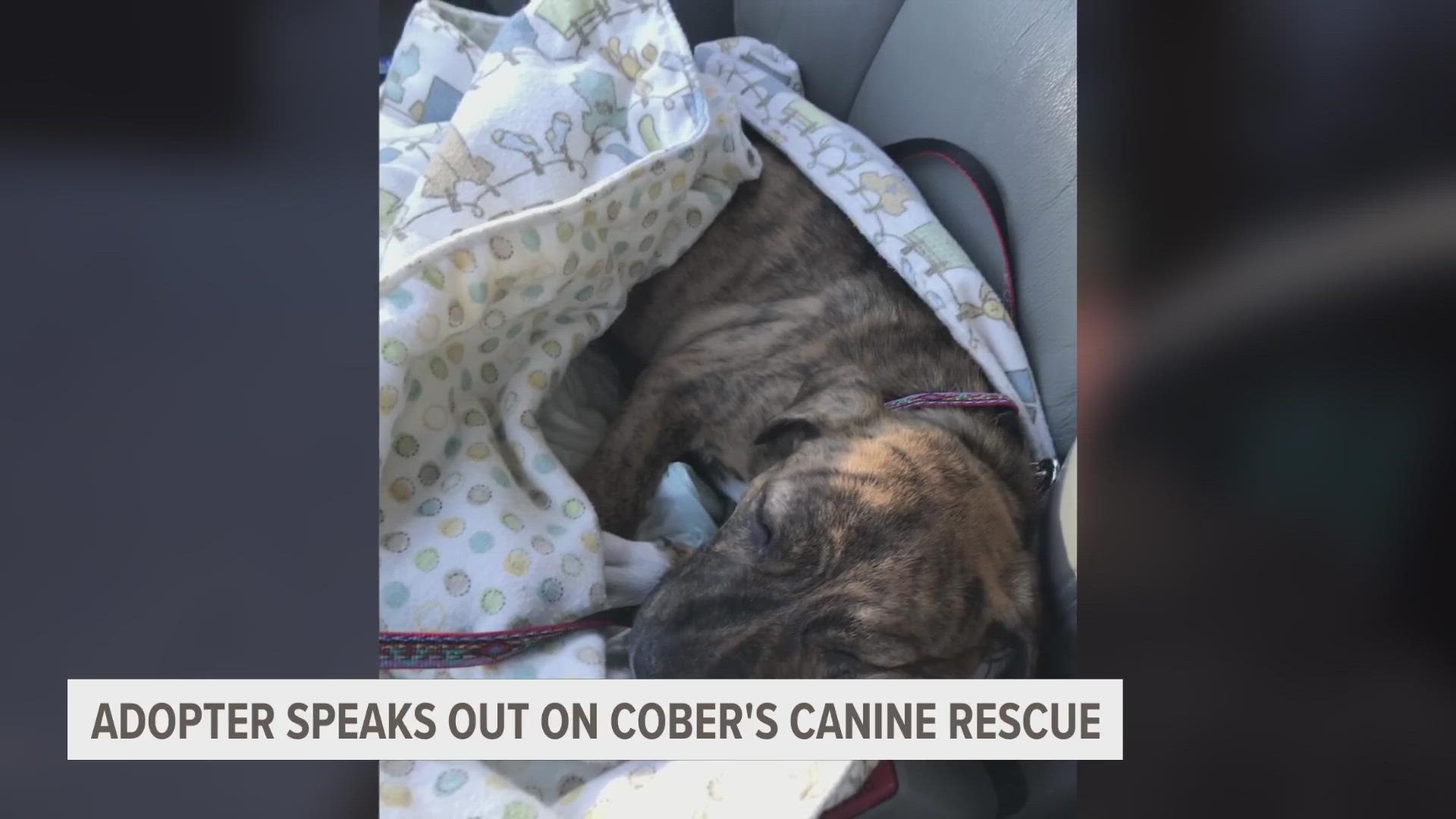 Bex Britz said they got a dog from Cober's Canines in May of 2020. The days following that adoption were filled with expensive trips to the vet.