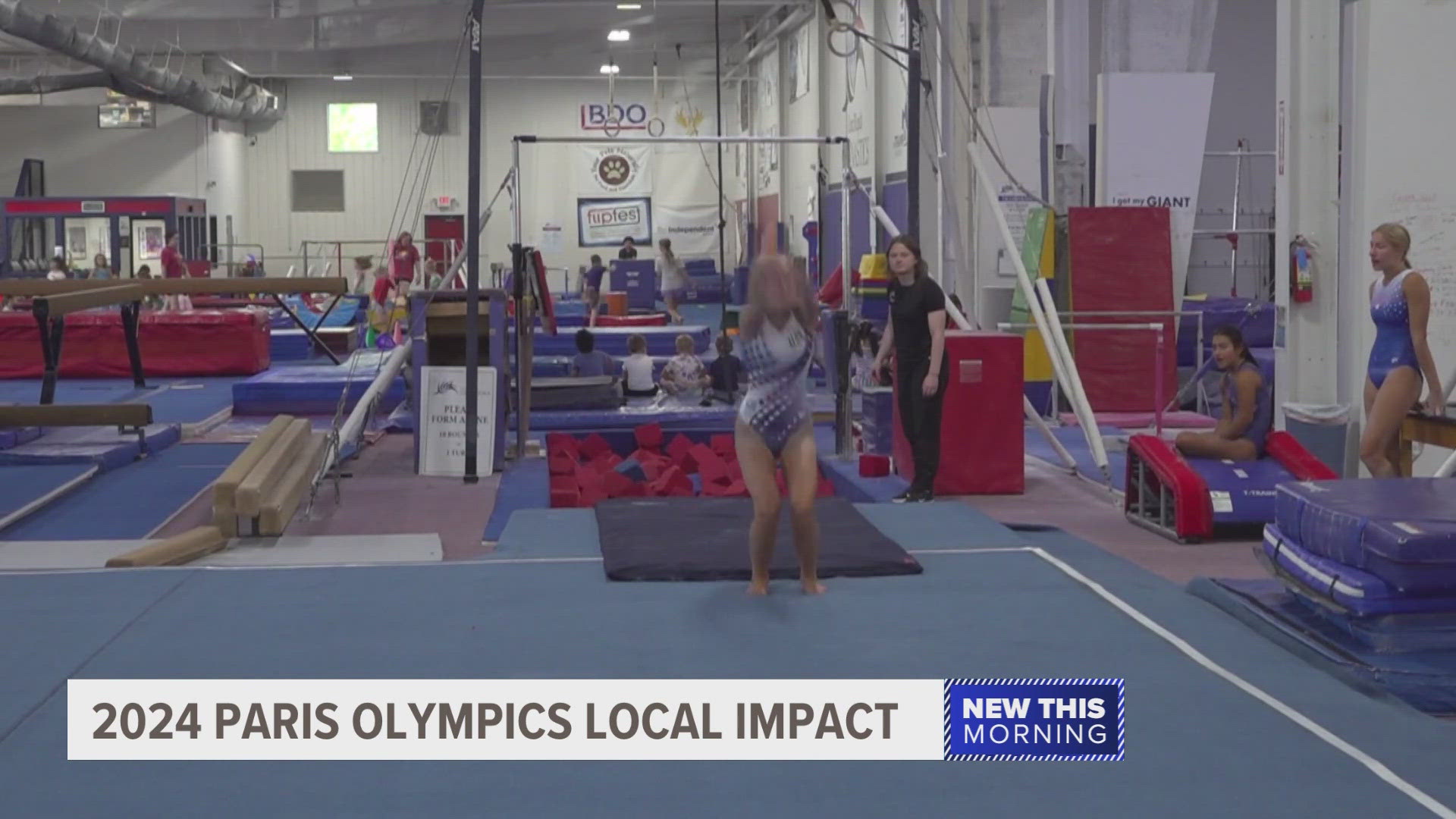 Grand Rapids Gymnastics club coach says the team is "creating a good environment for our kids to grow and prosper."