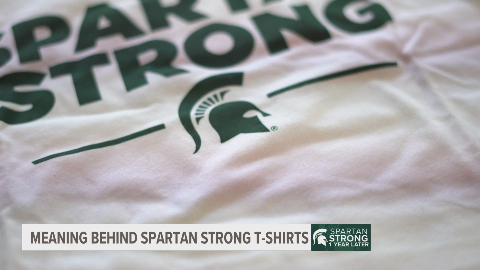 The shirts were originally produced to raise money for the shooting victims and show support to the Michigan State community.