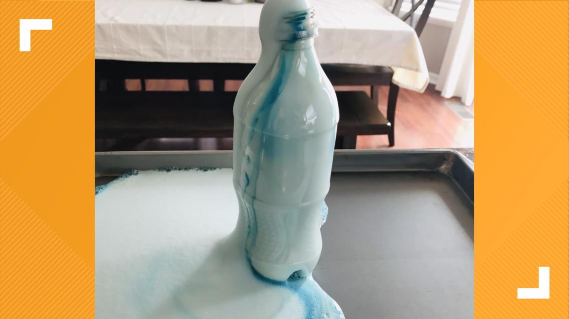 Check out this DIY science experiment Elephant Toothpaste