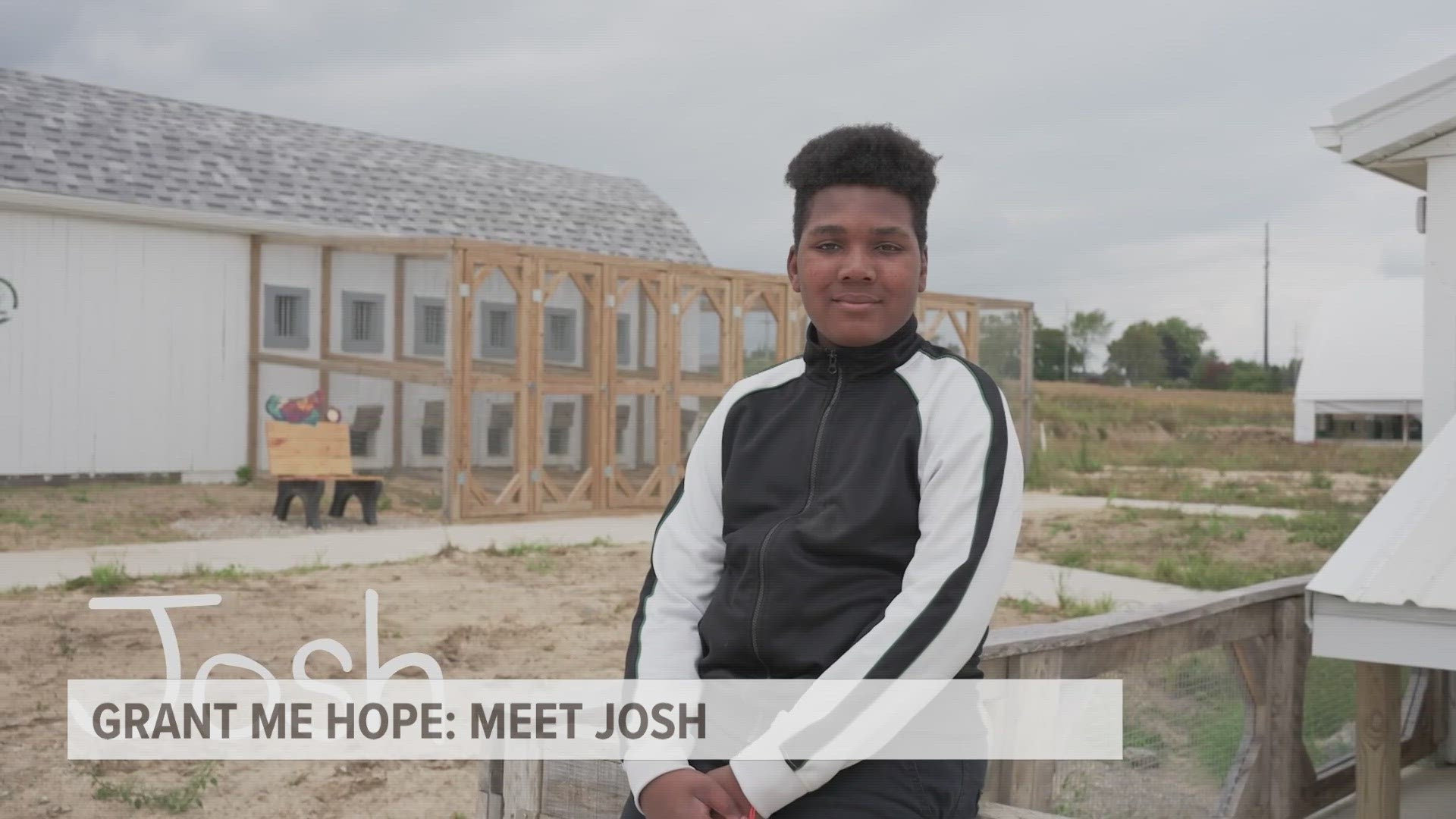 Josh is a 14-year-old likes camping, kayaking and being outdoors.