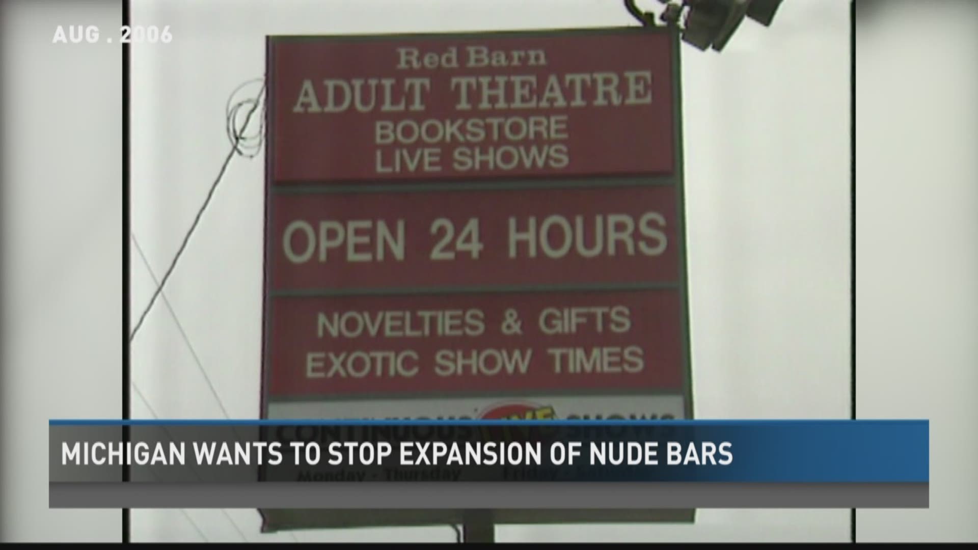 Fully-nude bars could be stripped of liquor licenses under new bill |  wzzm13.com