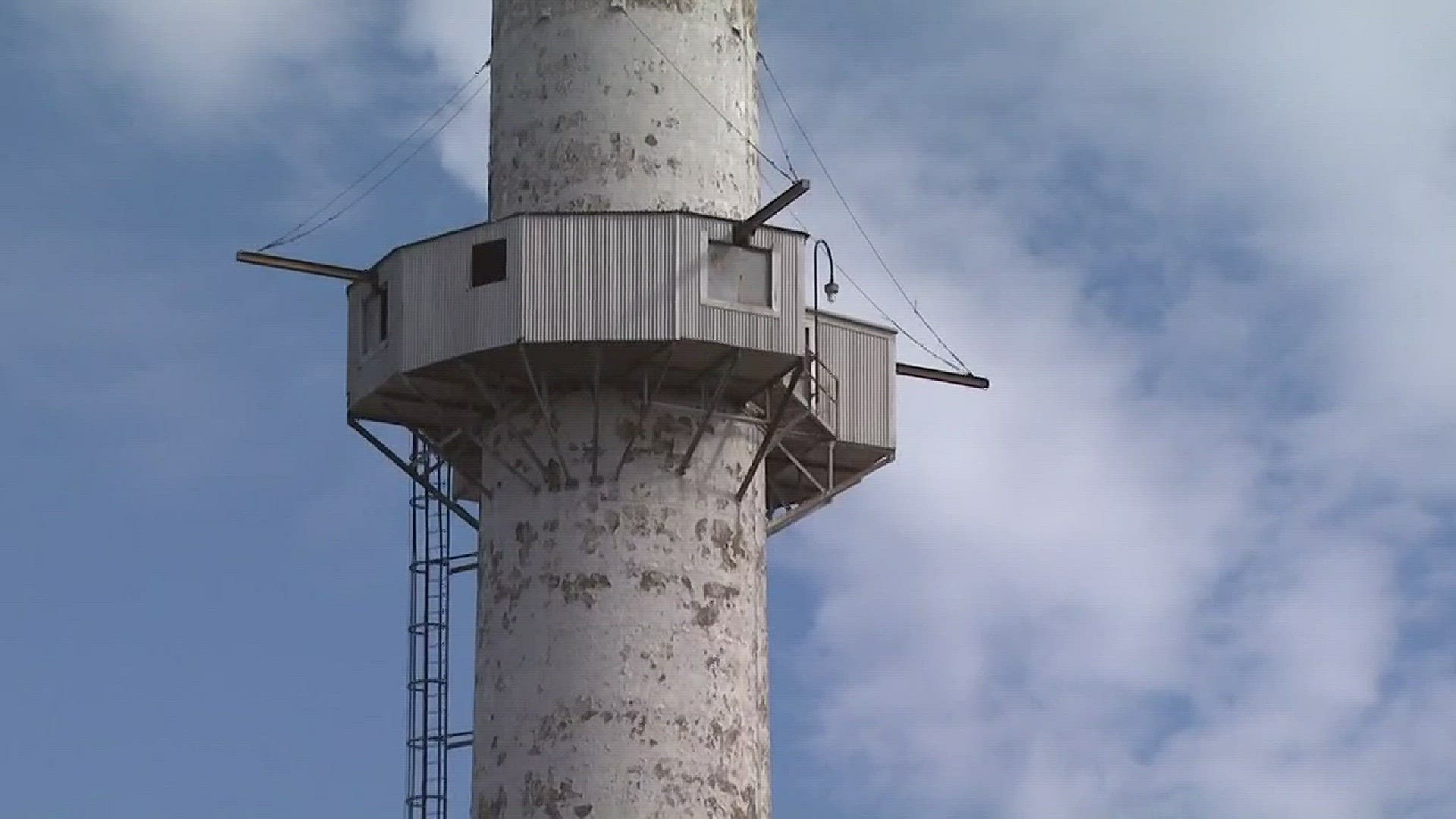 Smoke stacks coming down