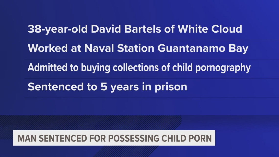 West Michigan sentenced for having child porn on military base | wzzm13.com