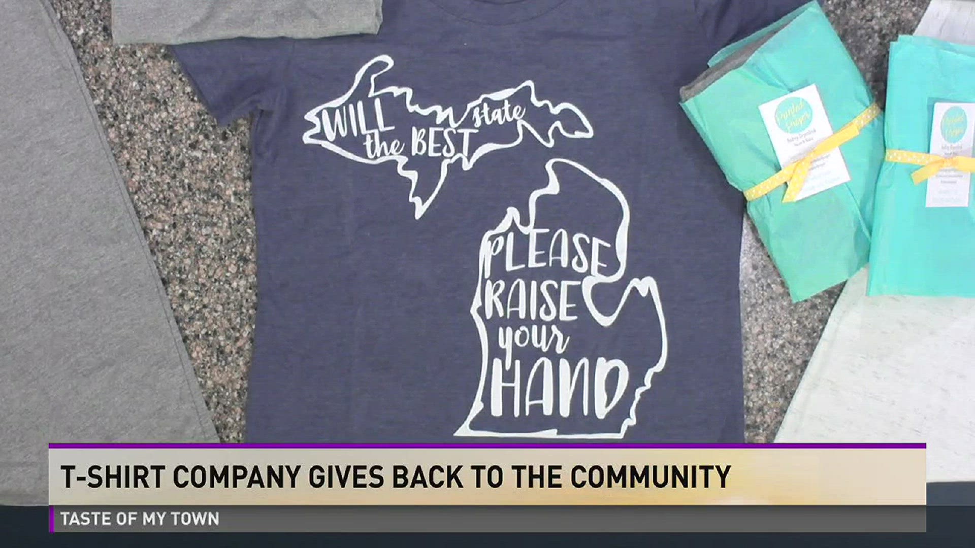 T-Shirt Company Gives back to Community