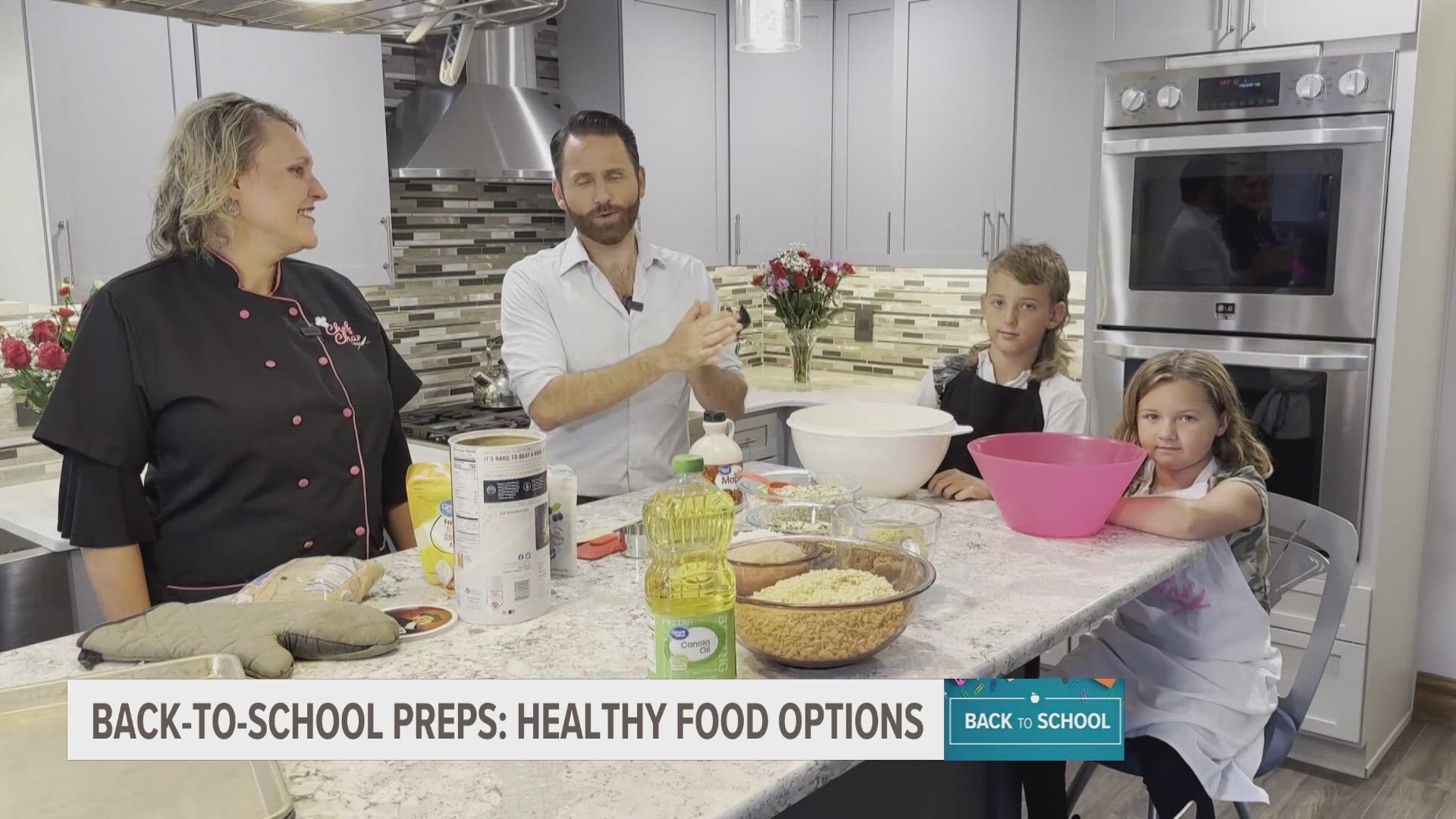 13 ON YOUR SIDE’s Jay Plyburn met with a local chef who shared a simple recipe that will keep your kids fueled up throughout the day.